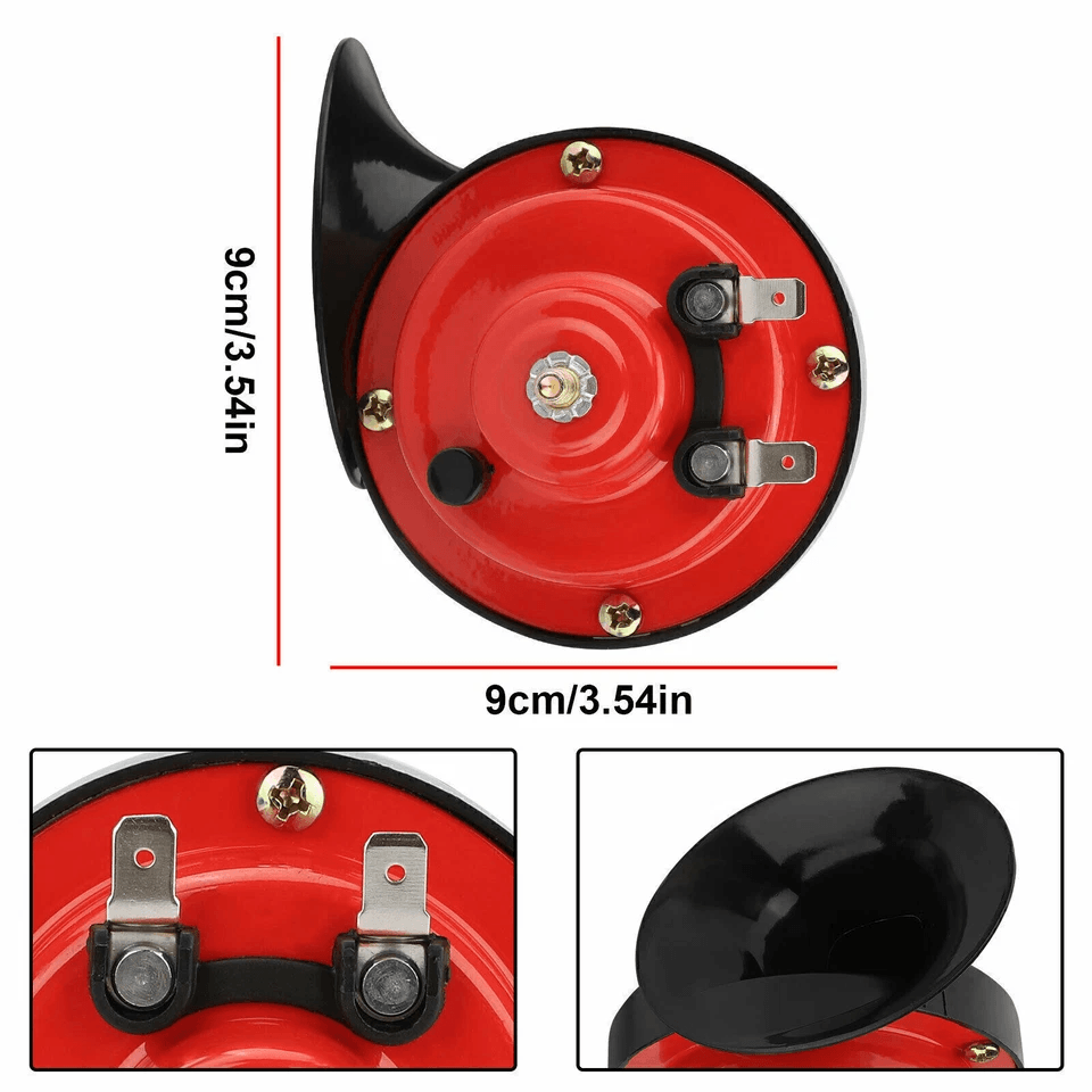 Super Loud Train Horn Waterproof Electric Horn For Motorcycle Car Truck SUV And Boat 5