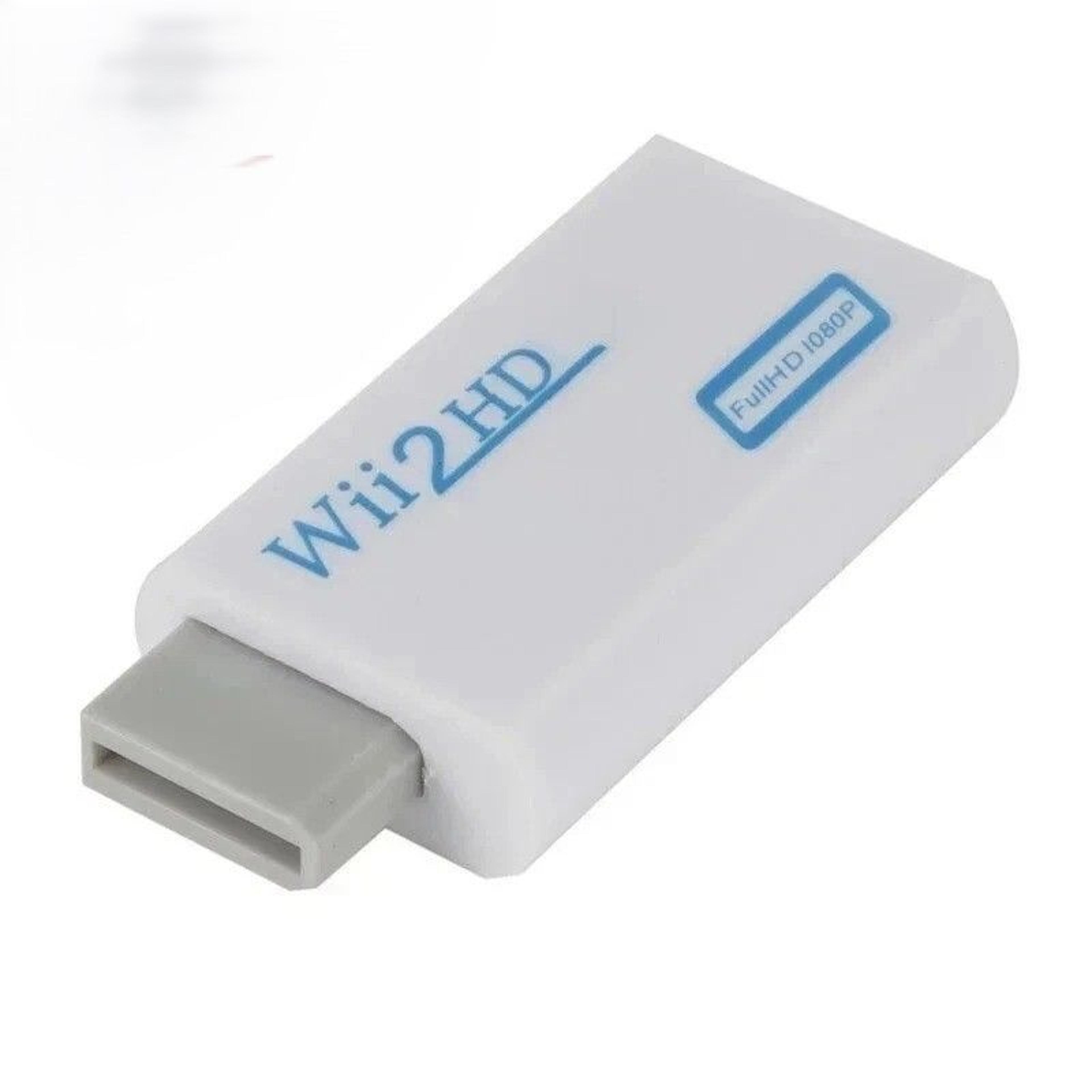 portable wii to hdmi converter with audio output full hd adapter for tv connection