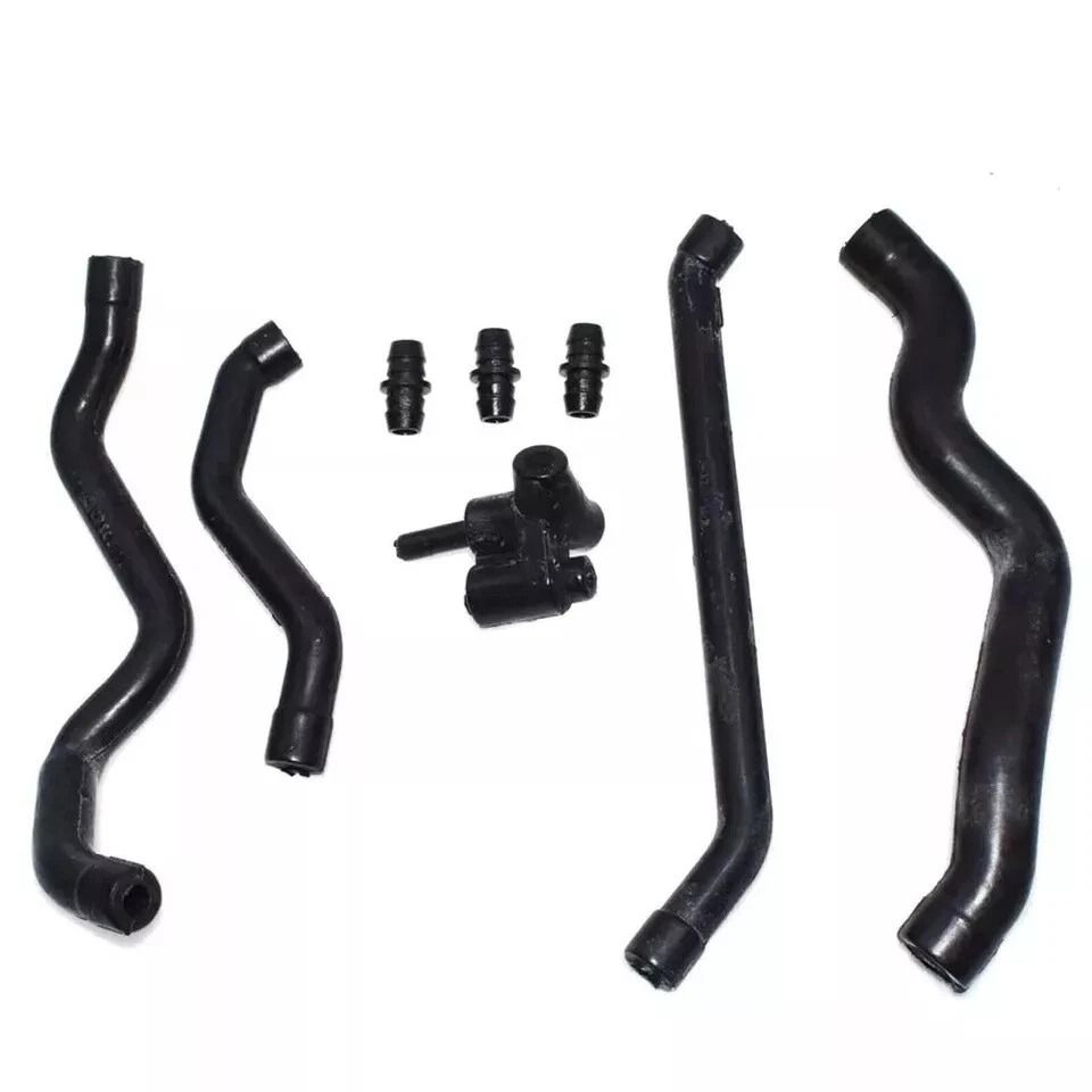 Mercedes Breather Hose Kit 8 Piece Crankcase Ventilation Air Intake Set 3