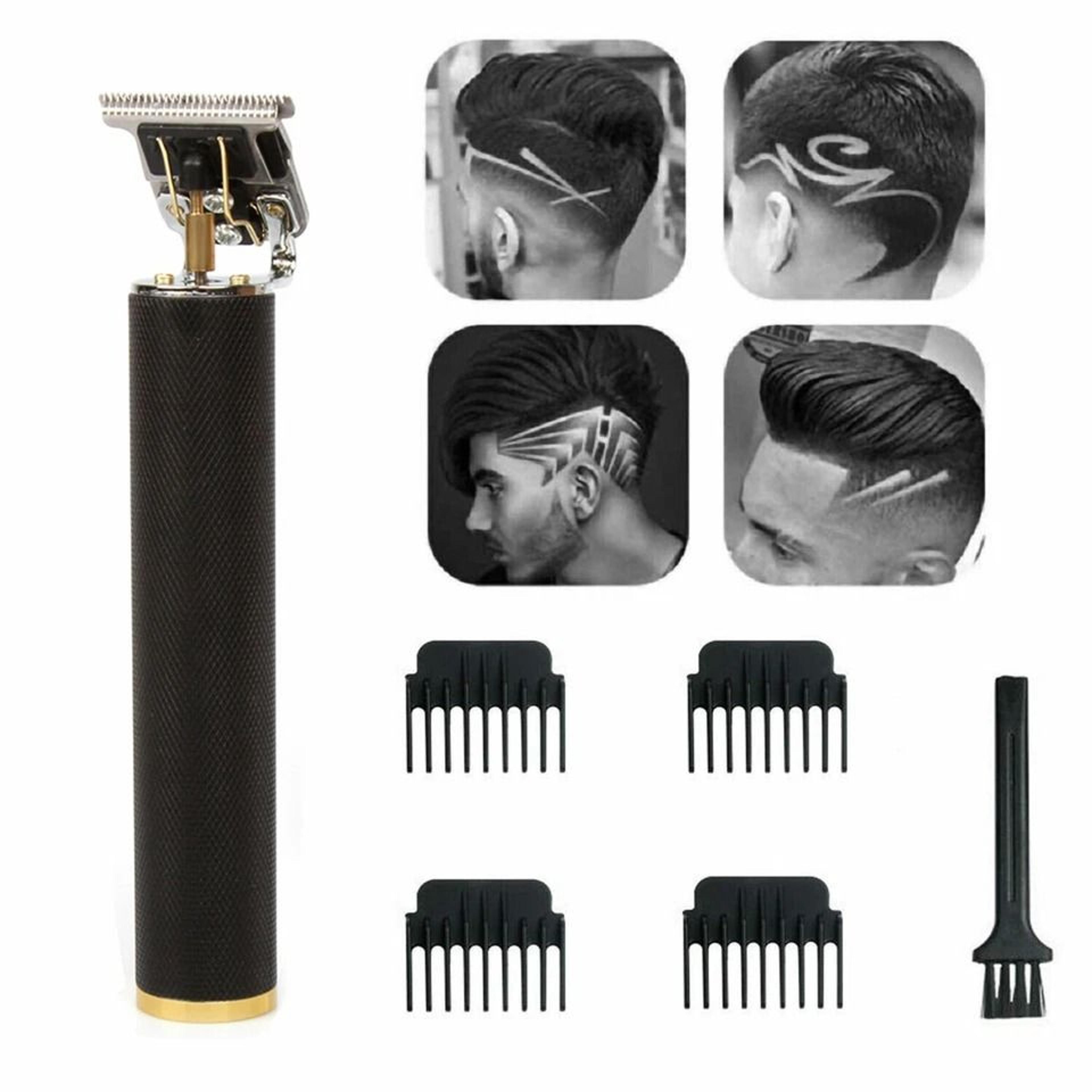 Pro Real Cordless T Blade Hair Trimmer For Sharp Beard Lines And Edging 9