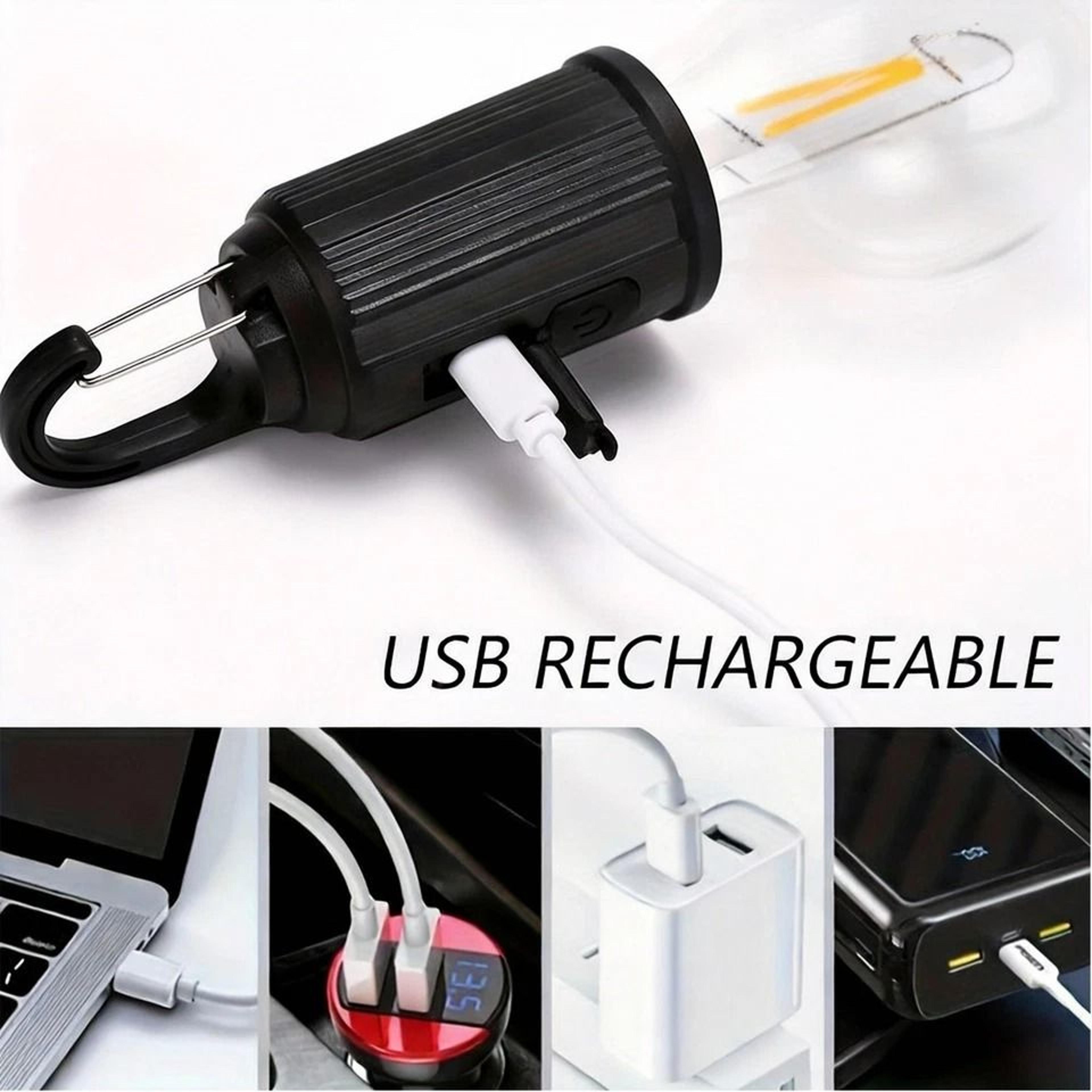 Solar Hanging Lights Waterproof LED Tent Lights For Camping Patio And Emergency Use 1