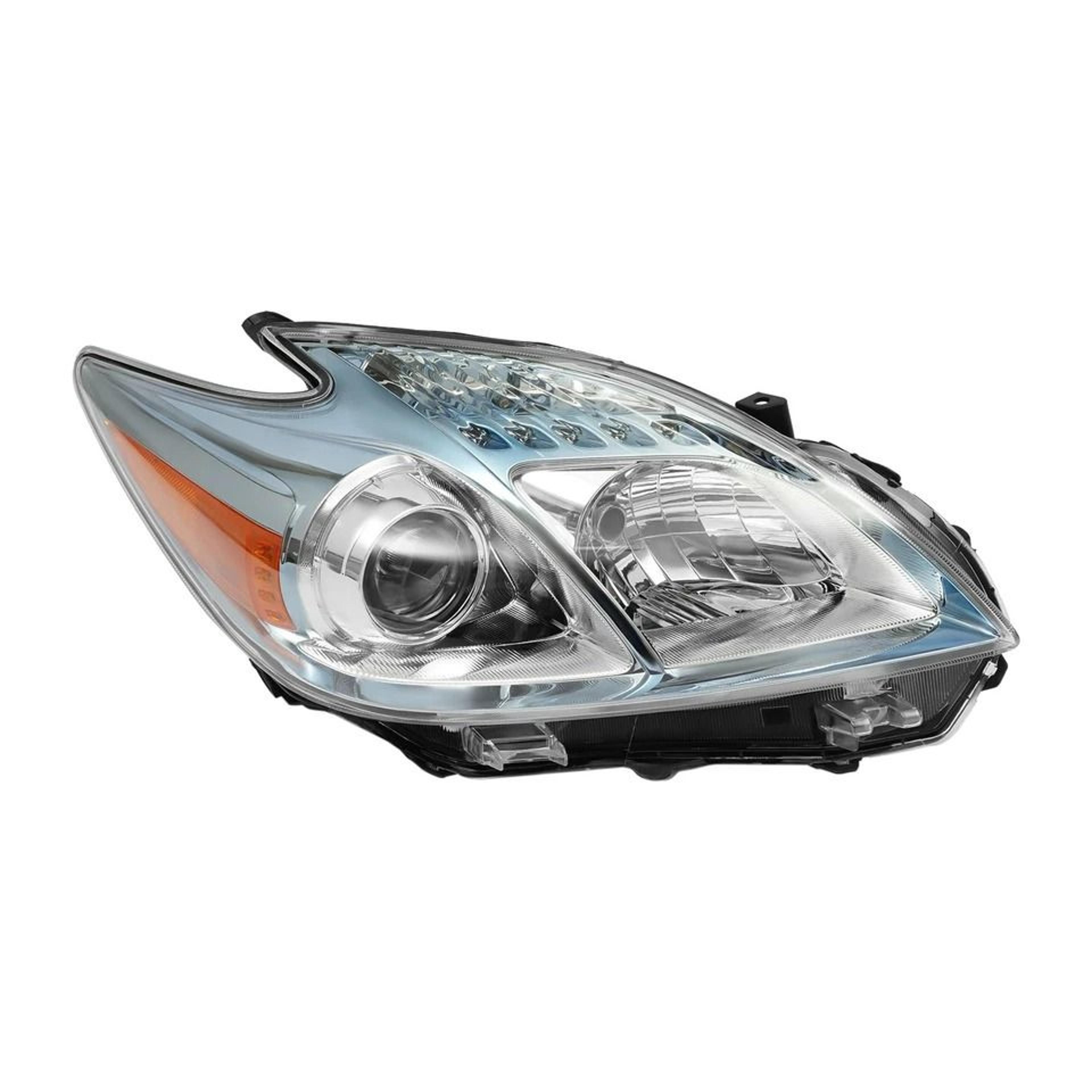 Toyota Prius Right Passenger Side Halogen Headlight Assembly Replacement 7