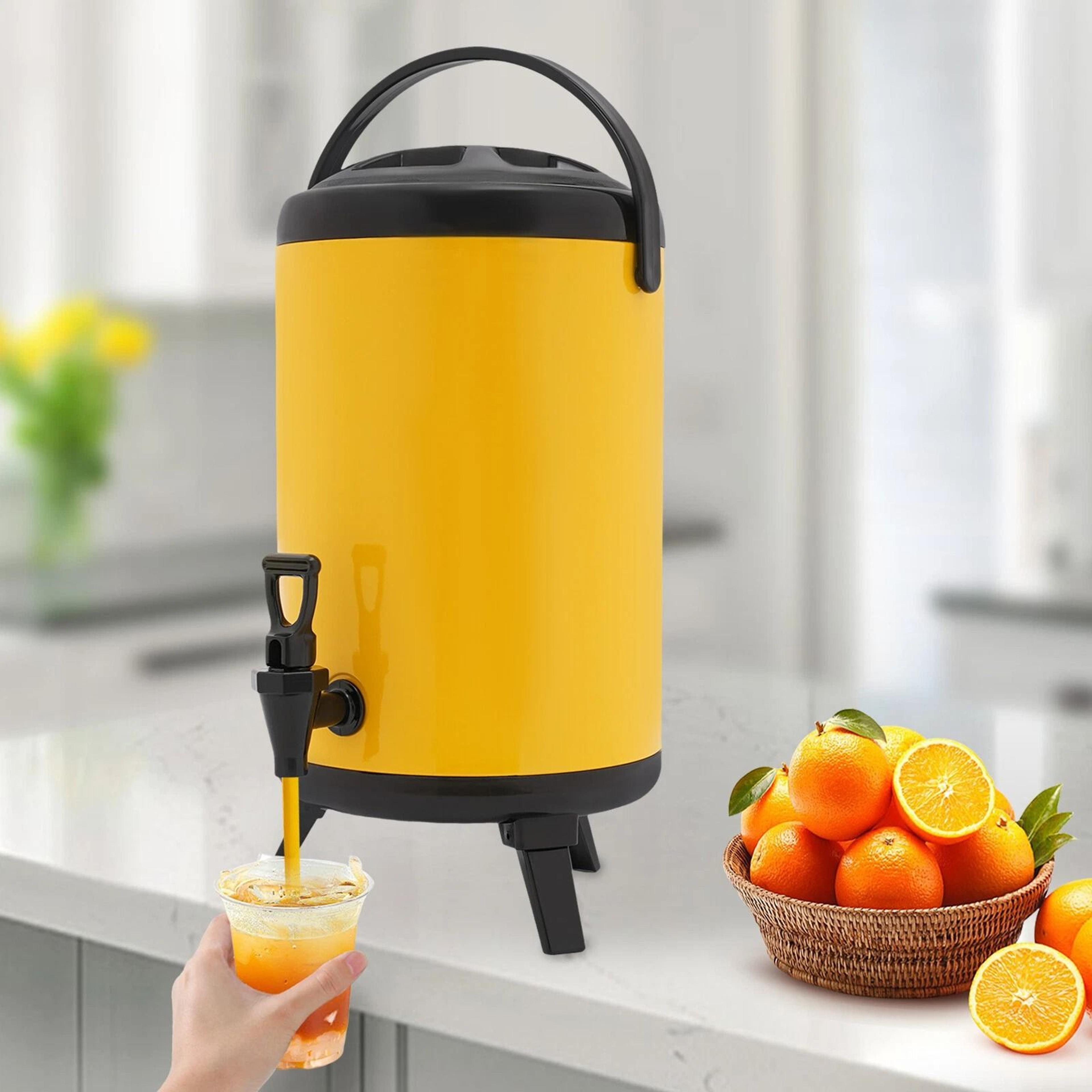 premium insulated beverage dispenser hot & cold drink server