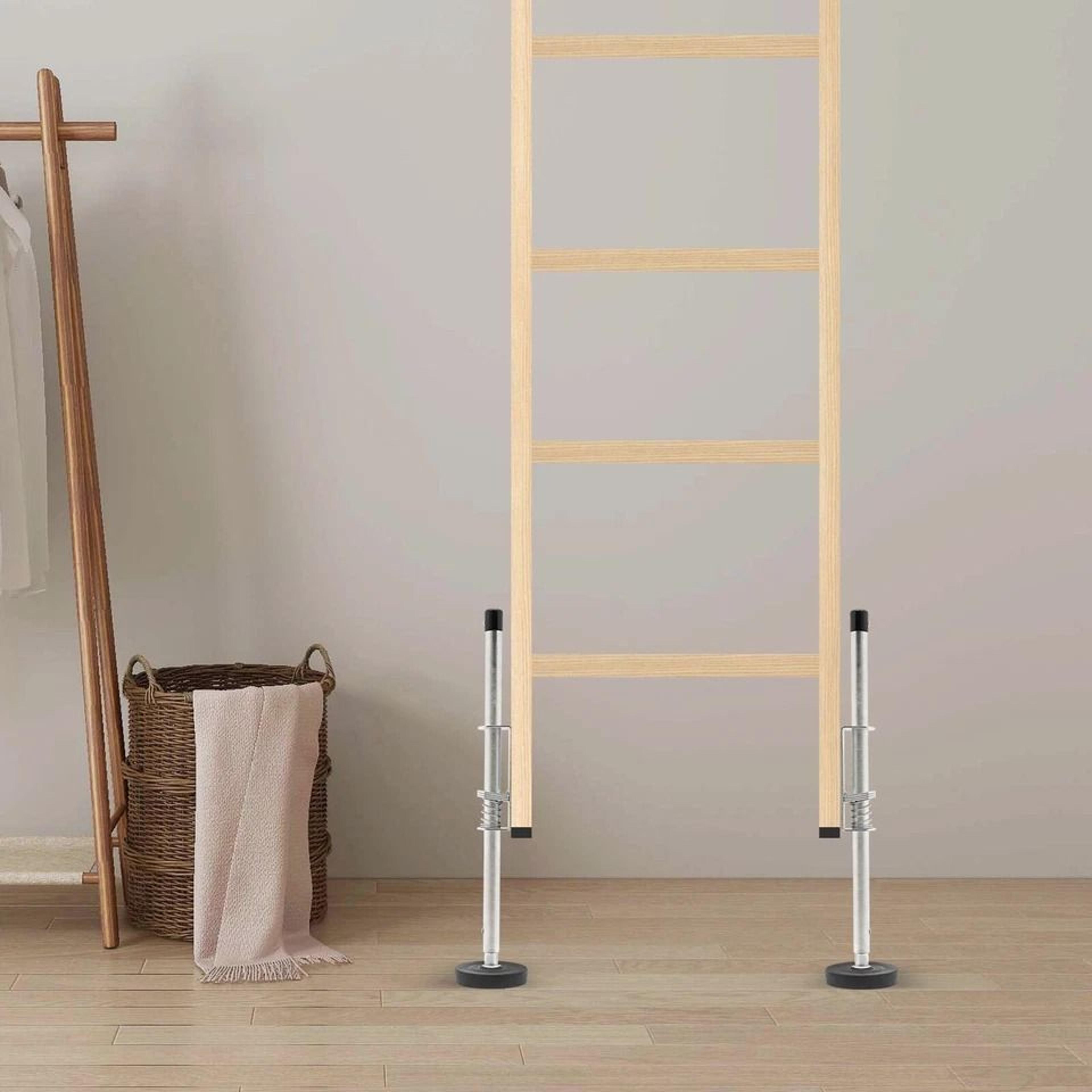 adjustable ladder leveler & extension ladder stabilizer for uneven surfaces