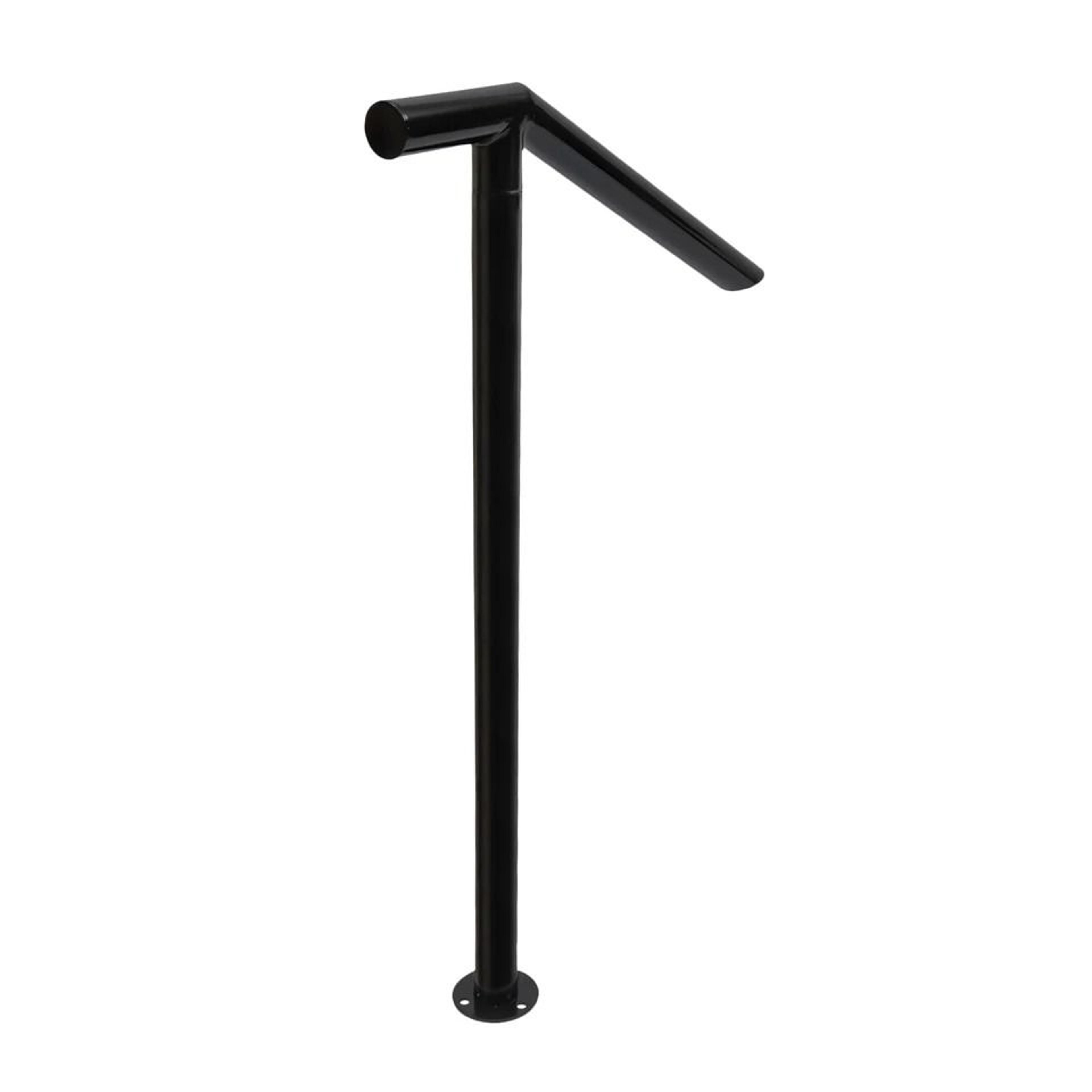 Outdoor Iron Stair Railing Kit Step Porch Handrail Kit 8