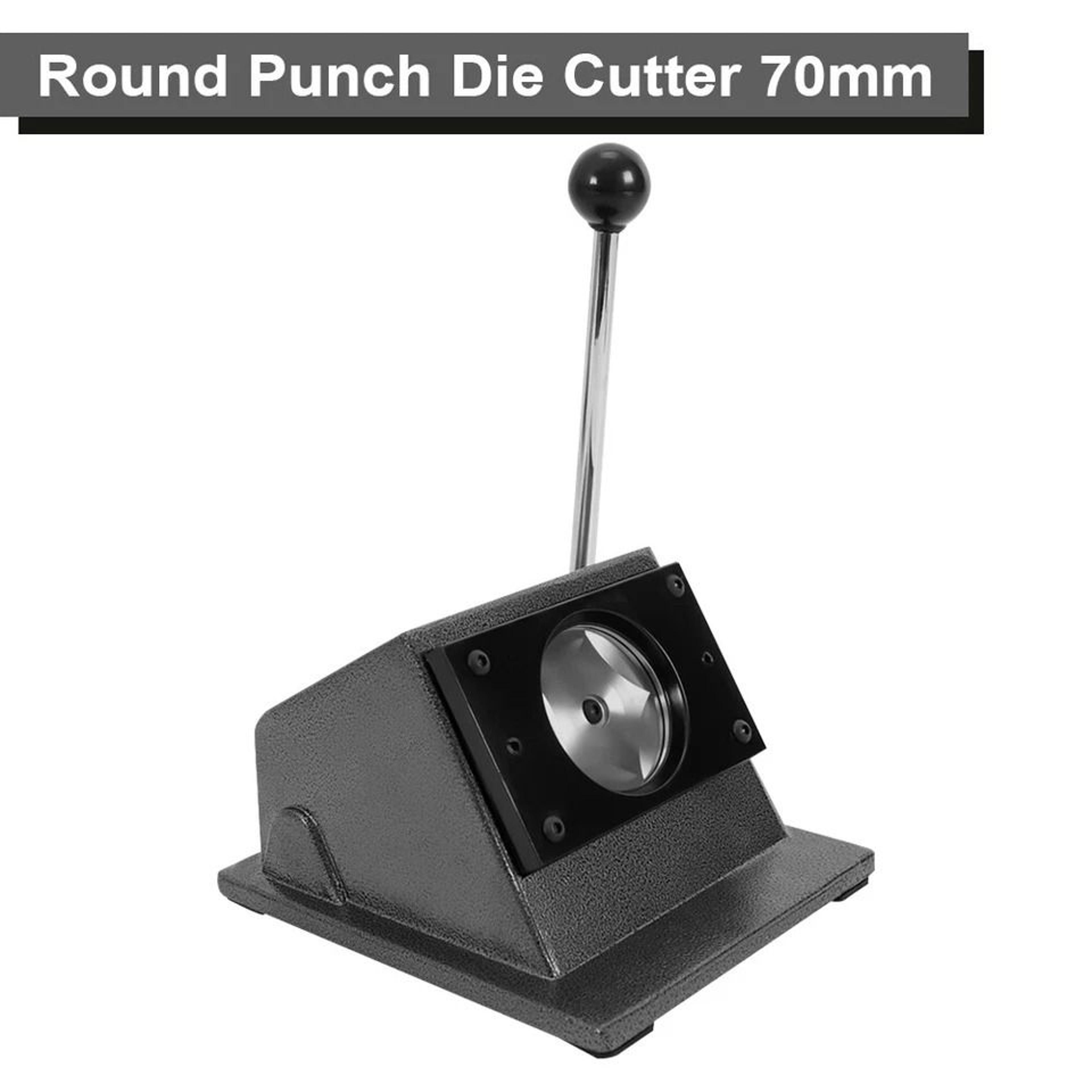 Button Maker Machine Badge Punch Press Kit With Circle Cutter 3