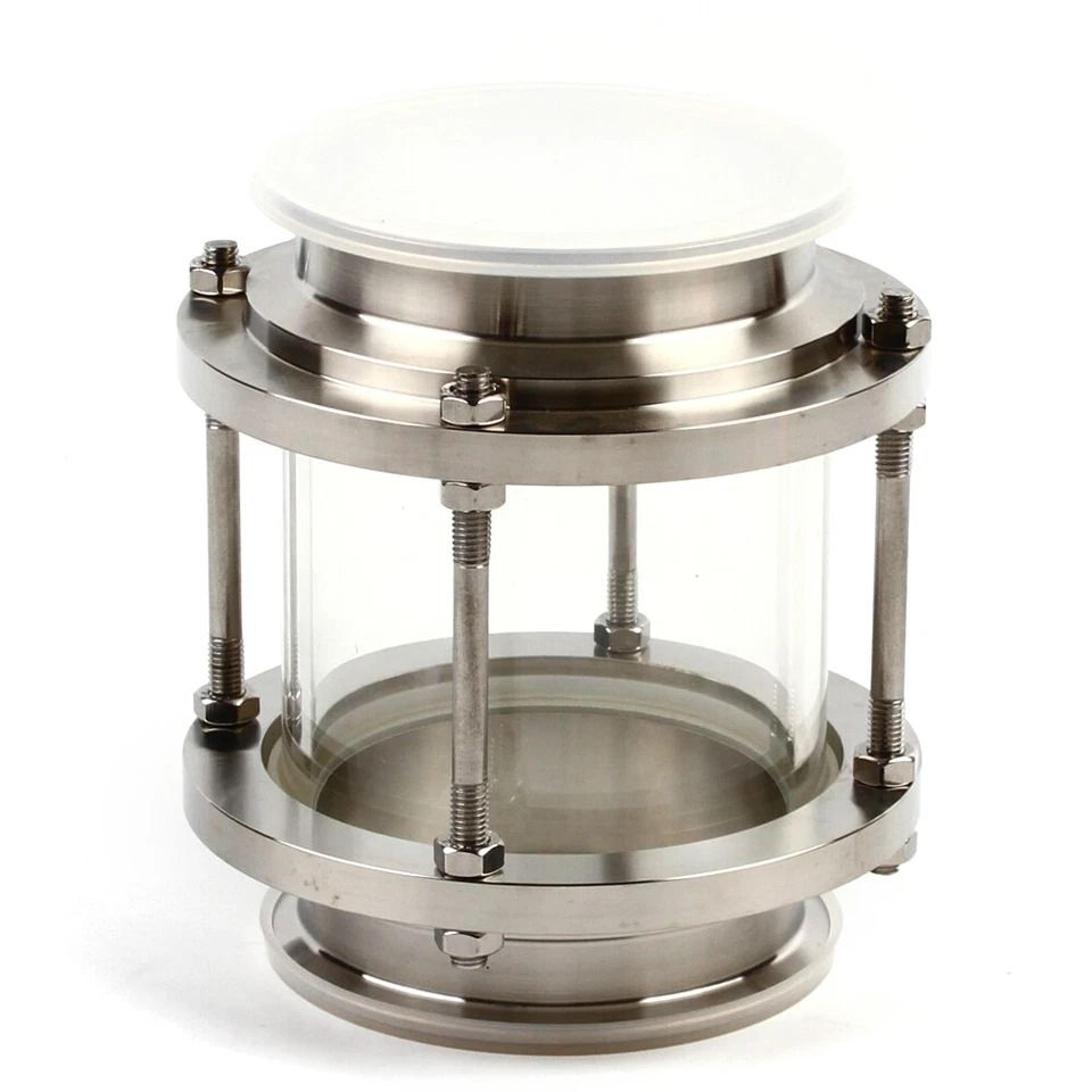 Tri Clamp Sight Glass Sanitary Inline Flow Viewer For Food And Beverage Systems 3