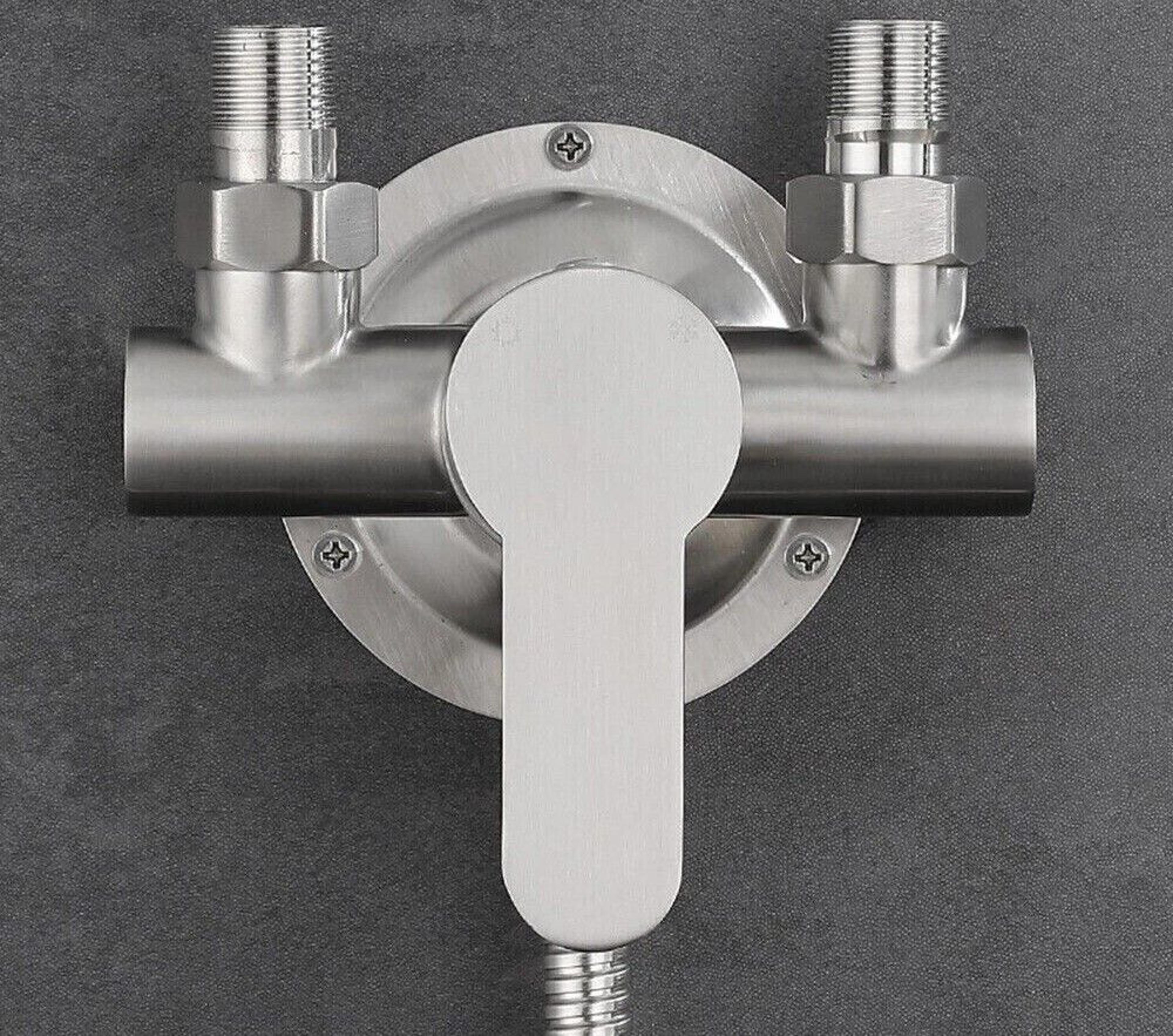 wall mount shower faucet control valve hot cold bathroom mixer tap