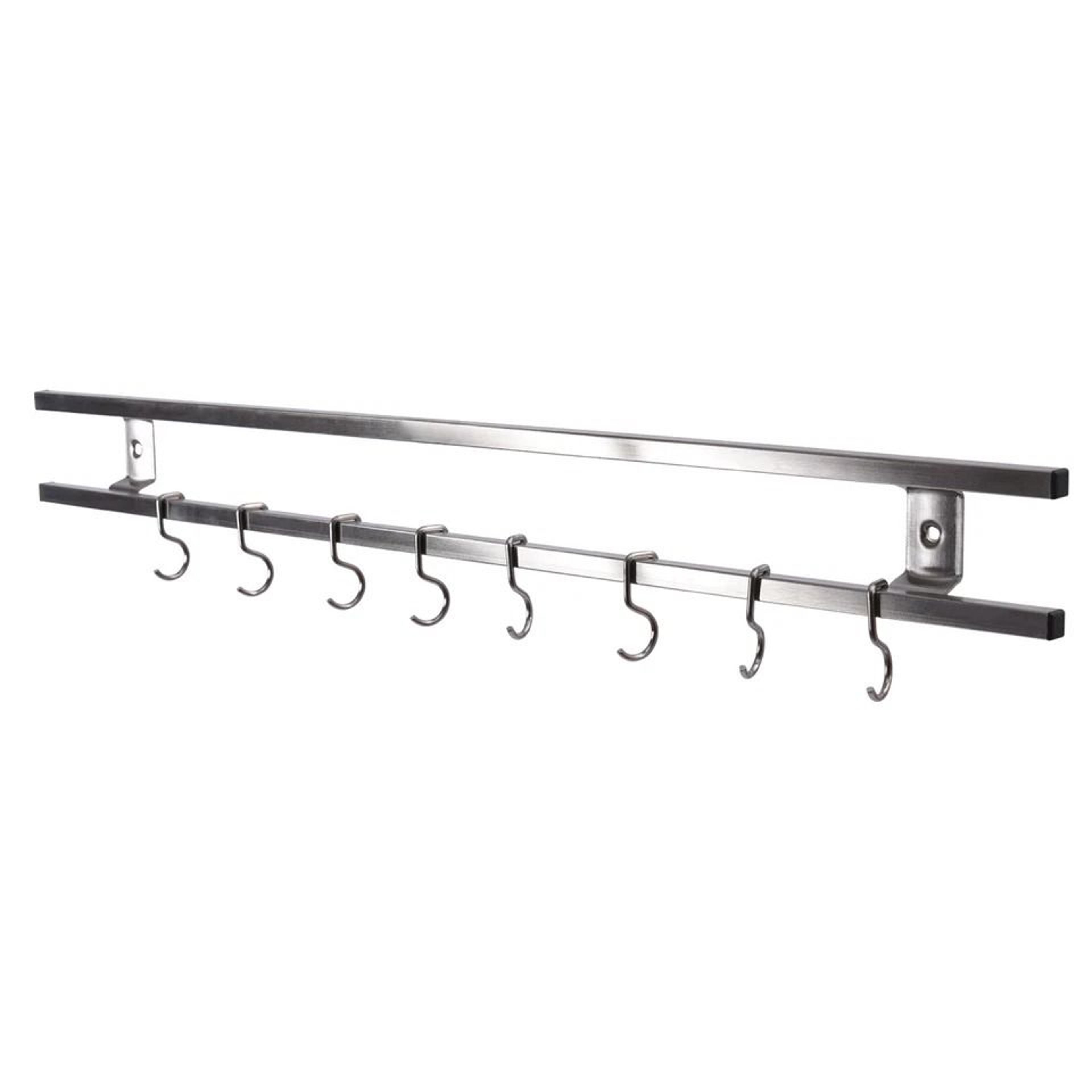 Magnetic Knife Holder With Hooks Wall Mounted Knife Strip Kitchen Organizer 5