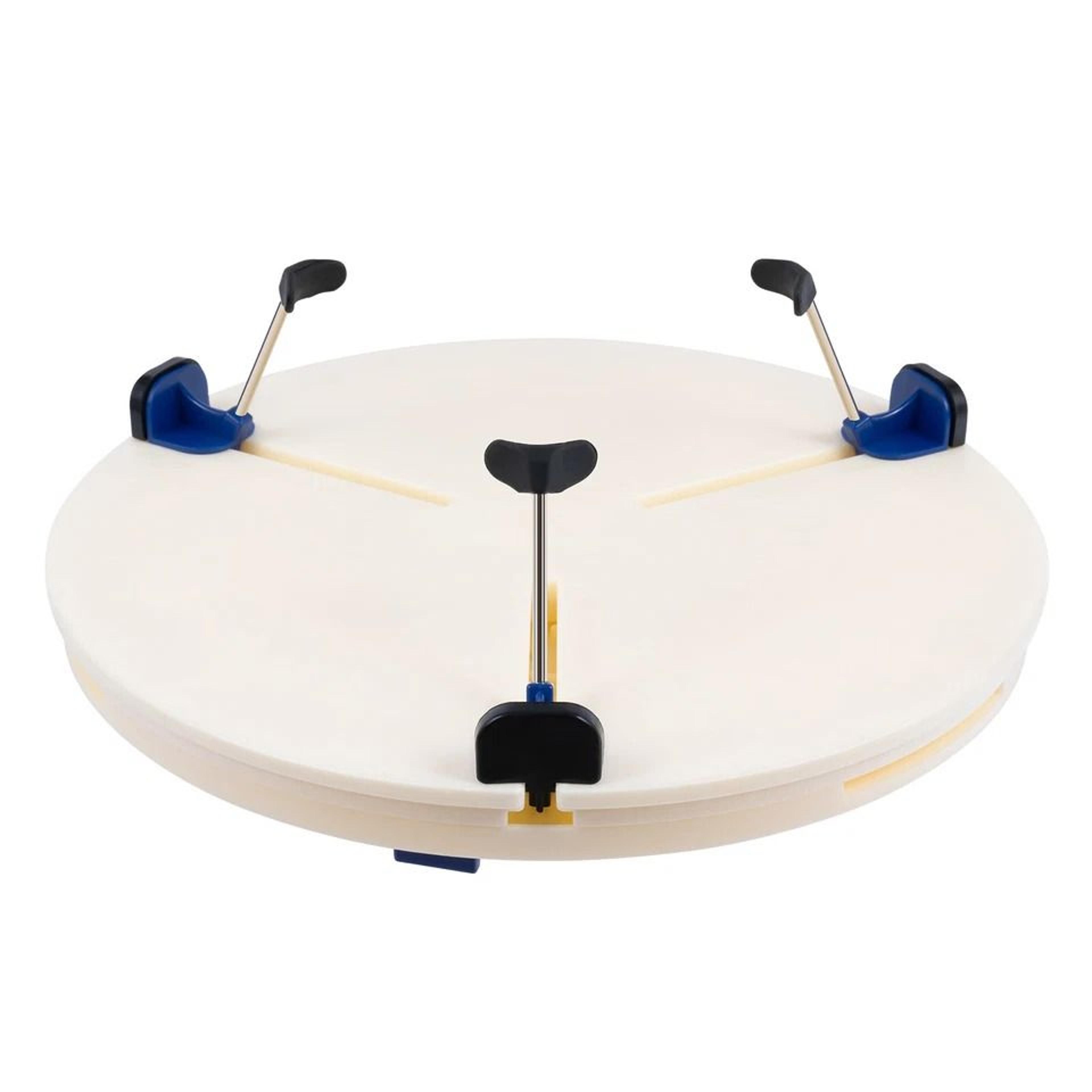 pottery trimming & ceramic trim holder wheel accessory for precise clay centering