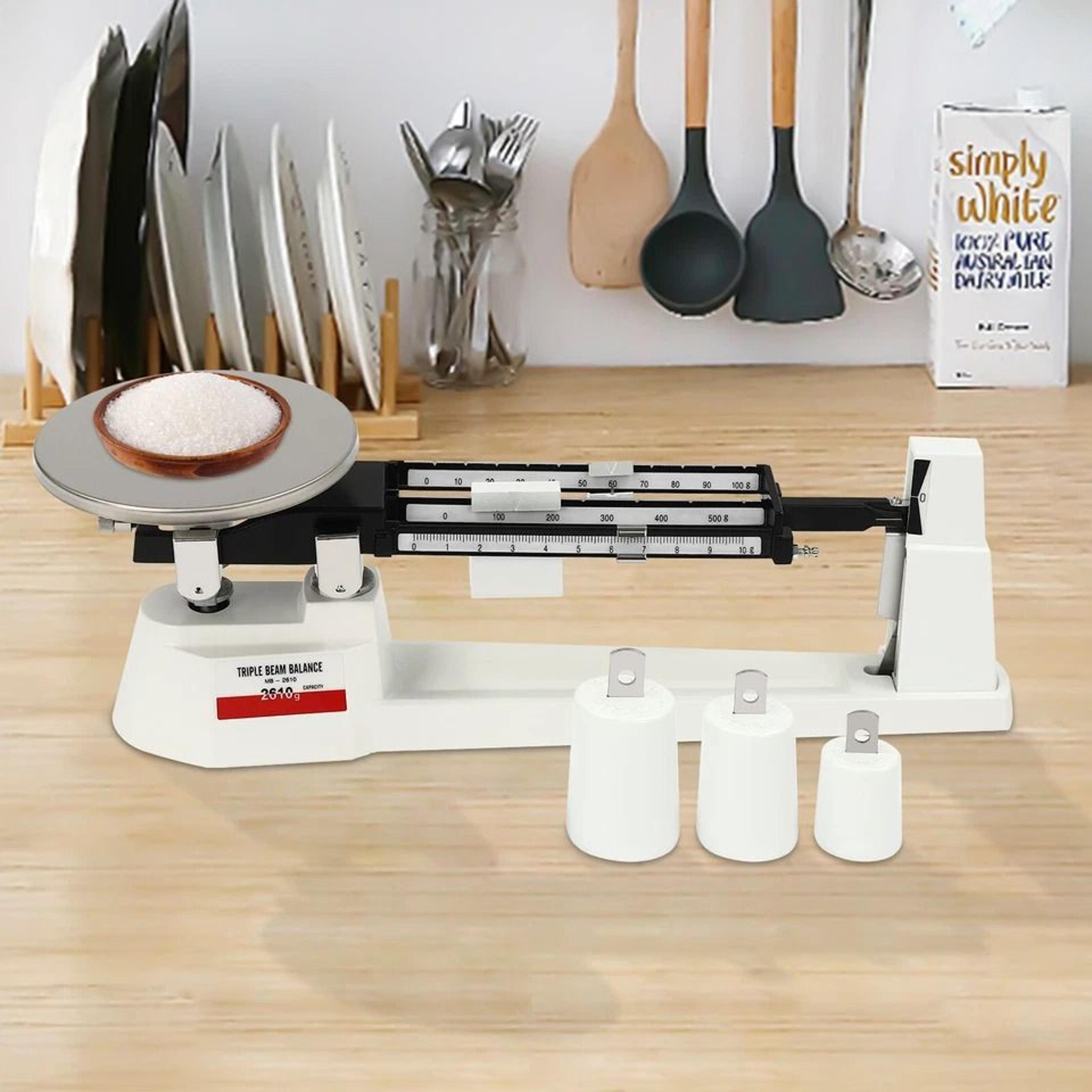Precision Lab Triple Beam Balance Scale Stainless Steel 4