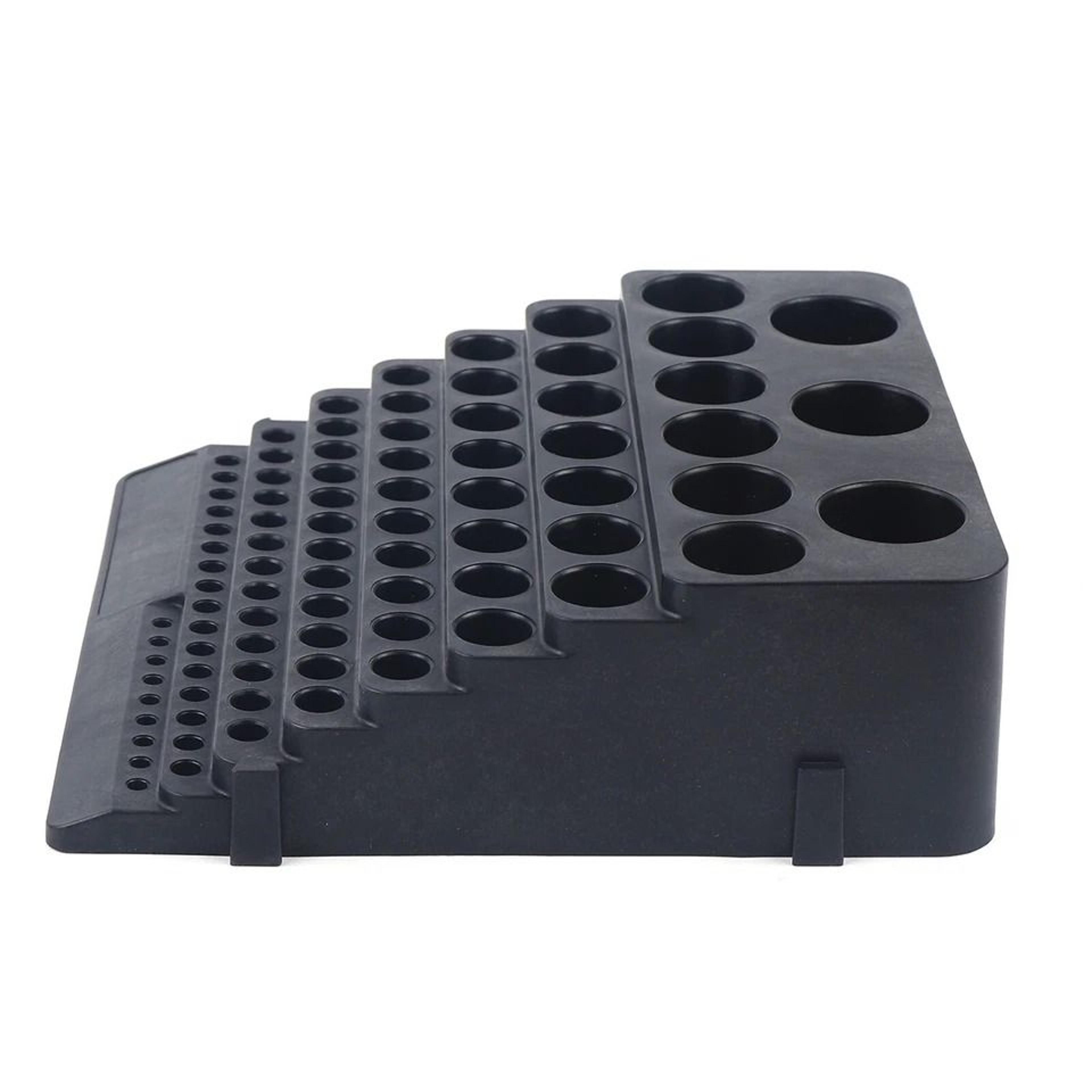 Premium Drill Bit Organizer  Drill Bit Storage Rack Hole Tool Holder Stand 3