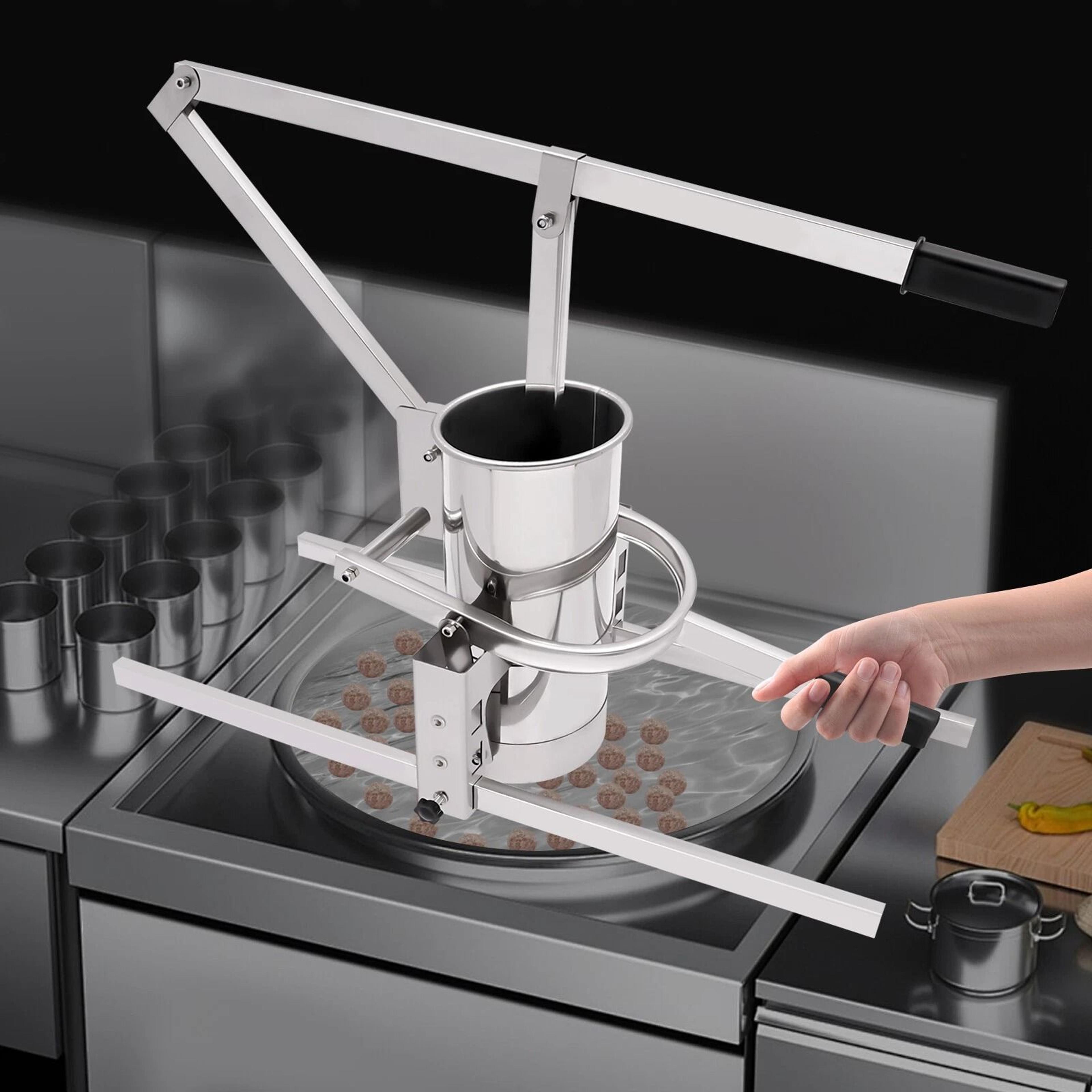 premium manual meatball maker & meatball making machine adjustable stainless steel meatball press