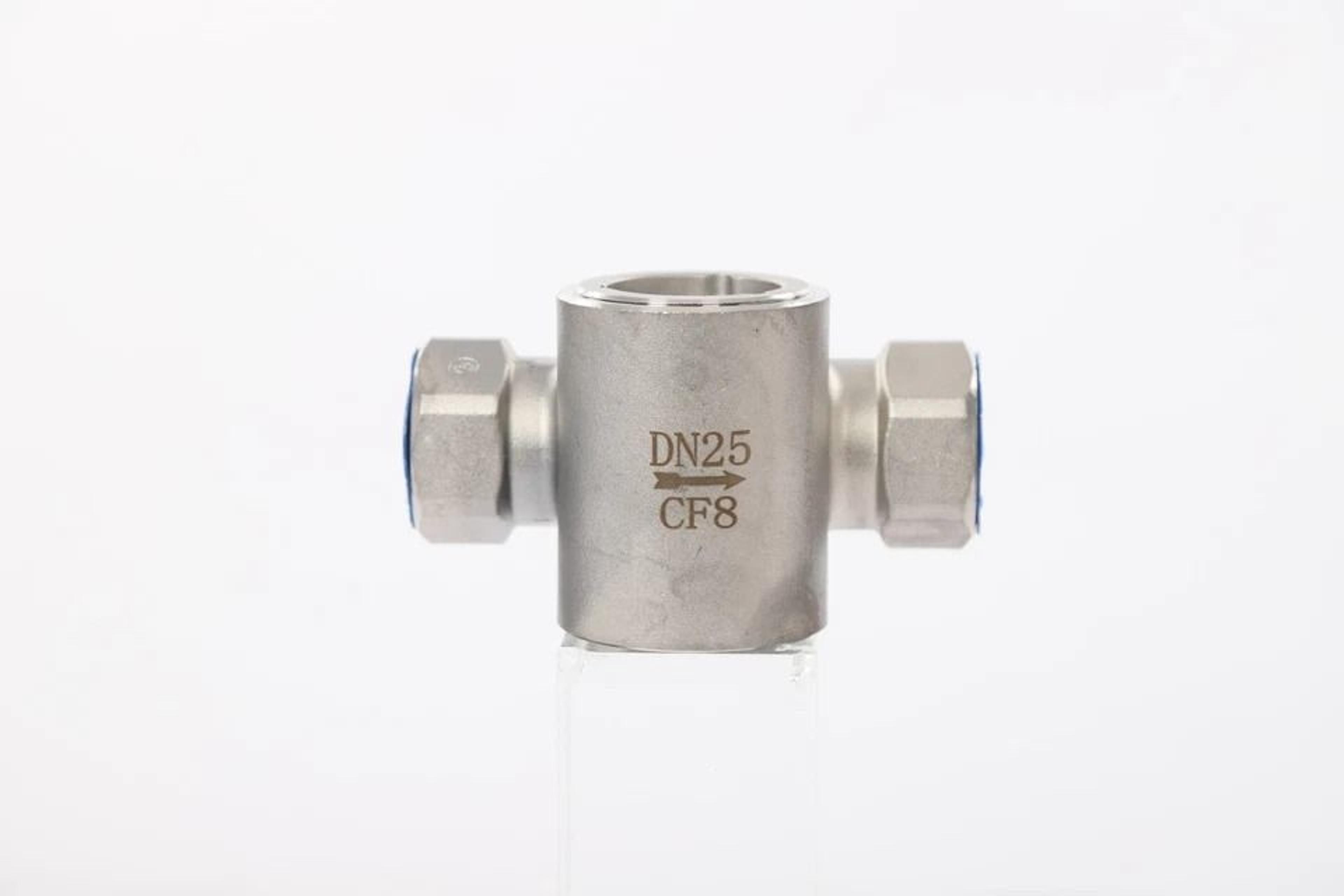 Stainless Steel Flow Indicator Durable Sight Water Flow Gauge 4