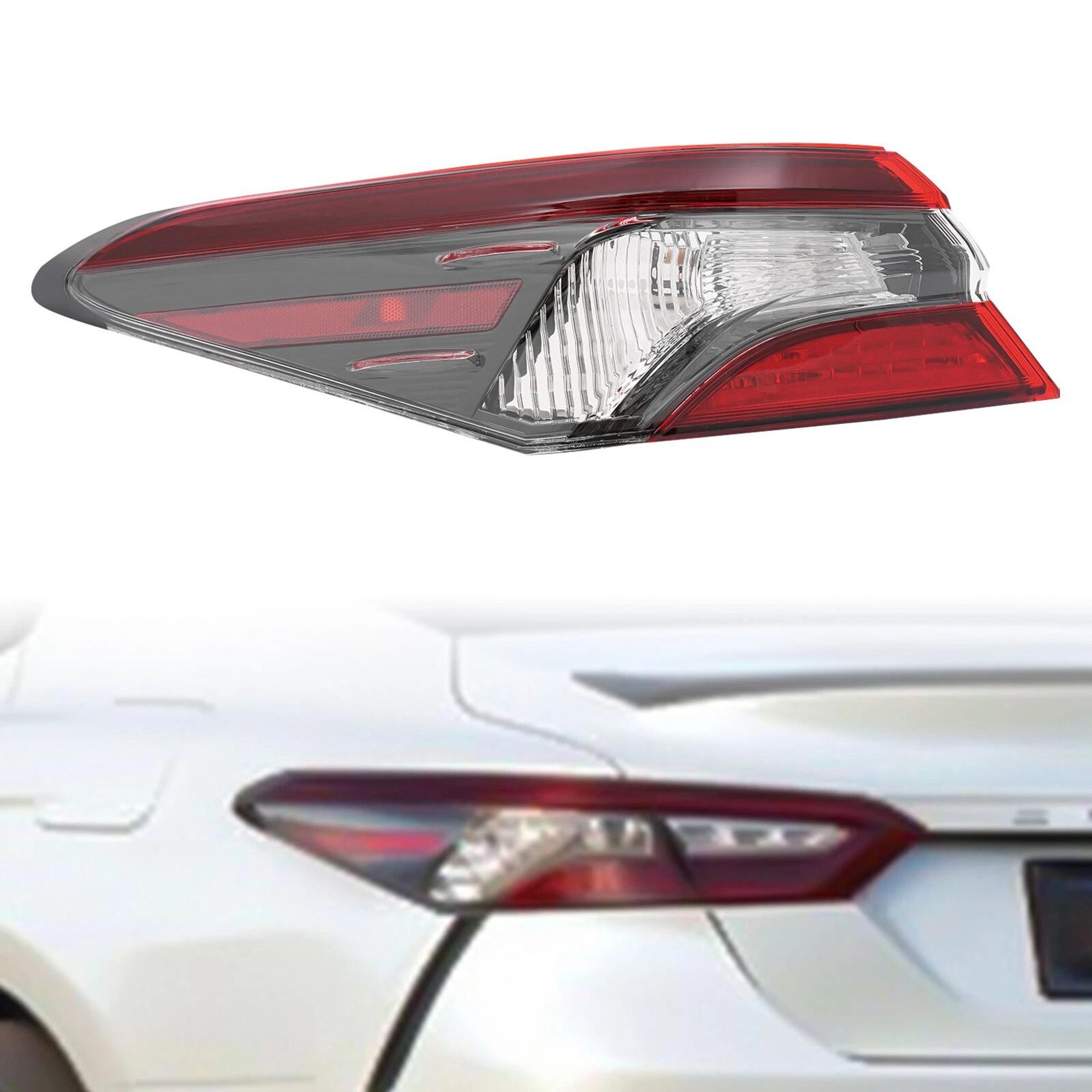 toyota camry tail light led rear outer driver side lamp for le se