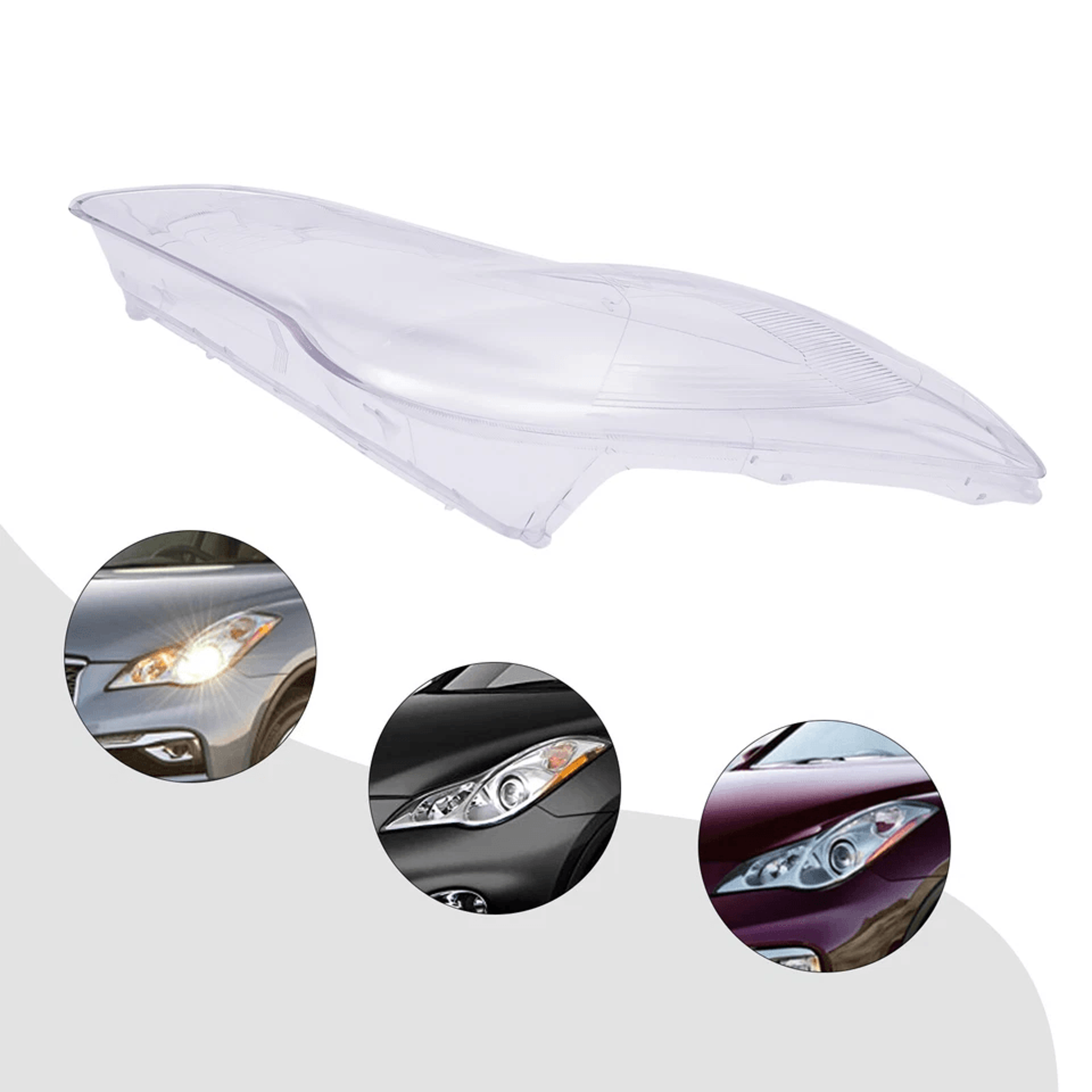 Infiniti Headlight Lens Left Side Cover 3