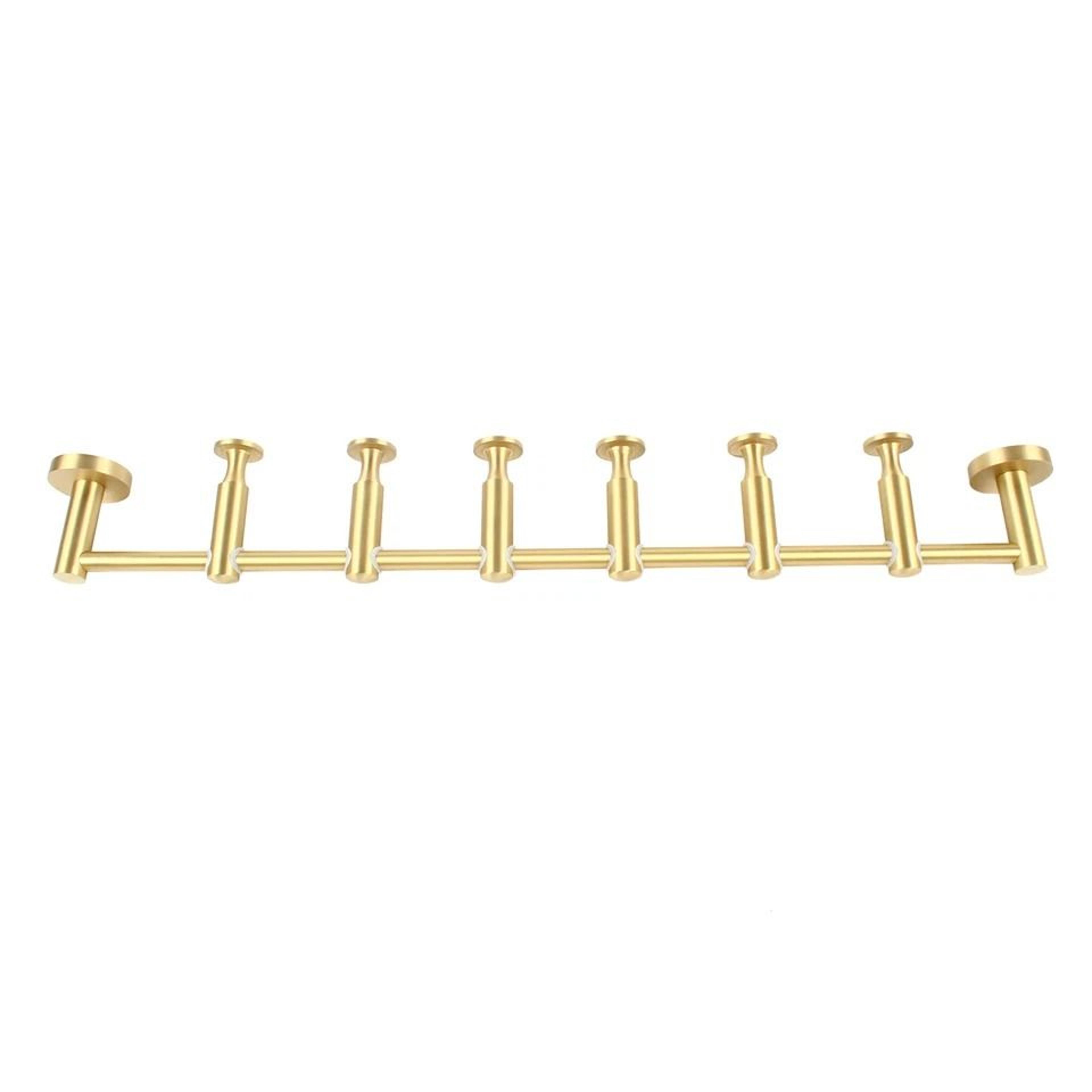 Retro Wall Mounted Coat Rack 6 Hook Hat Rack For Entryway Storage 4