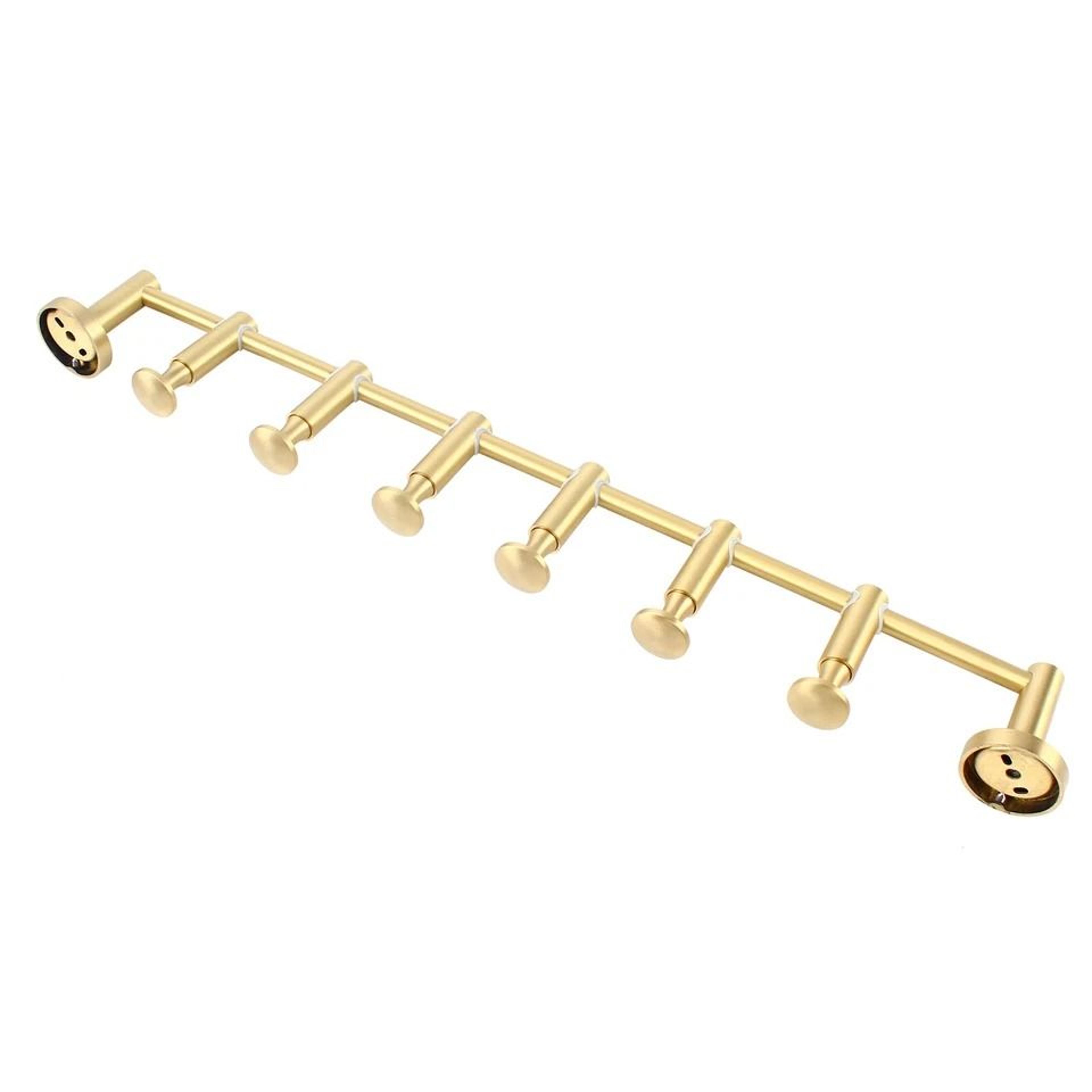 Retro Wall Mounted Coat Rack 6 Hook Hat Rack For Entryway Storage 7