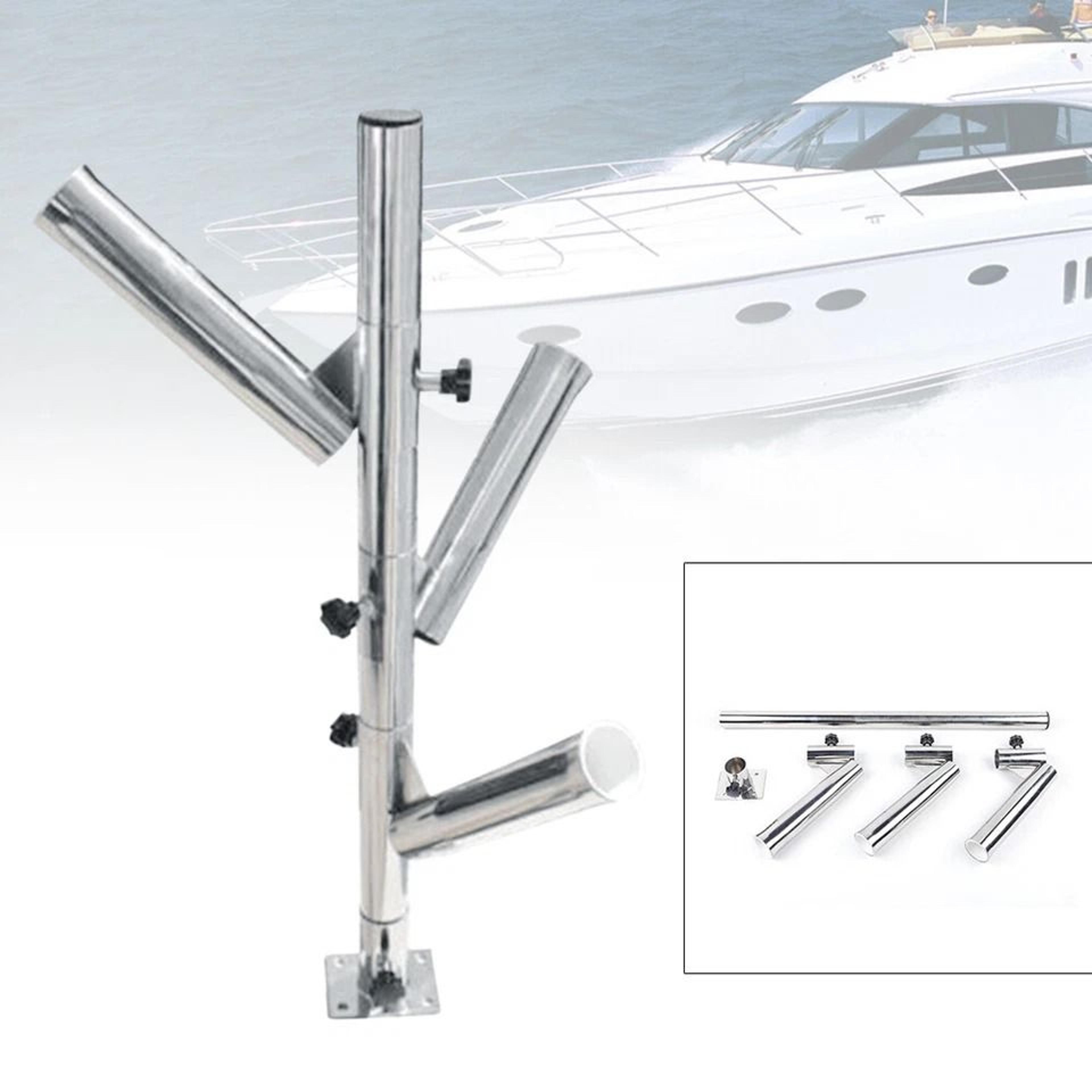 Rod Boat Fishing Rod Holder Adjustable Stainless Steel Rocket Launcher Rod Holder 1