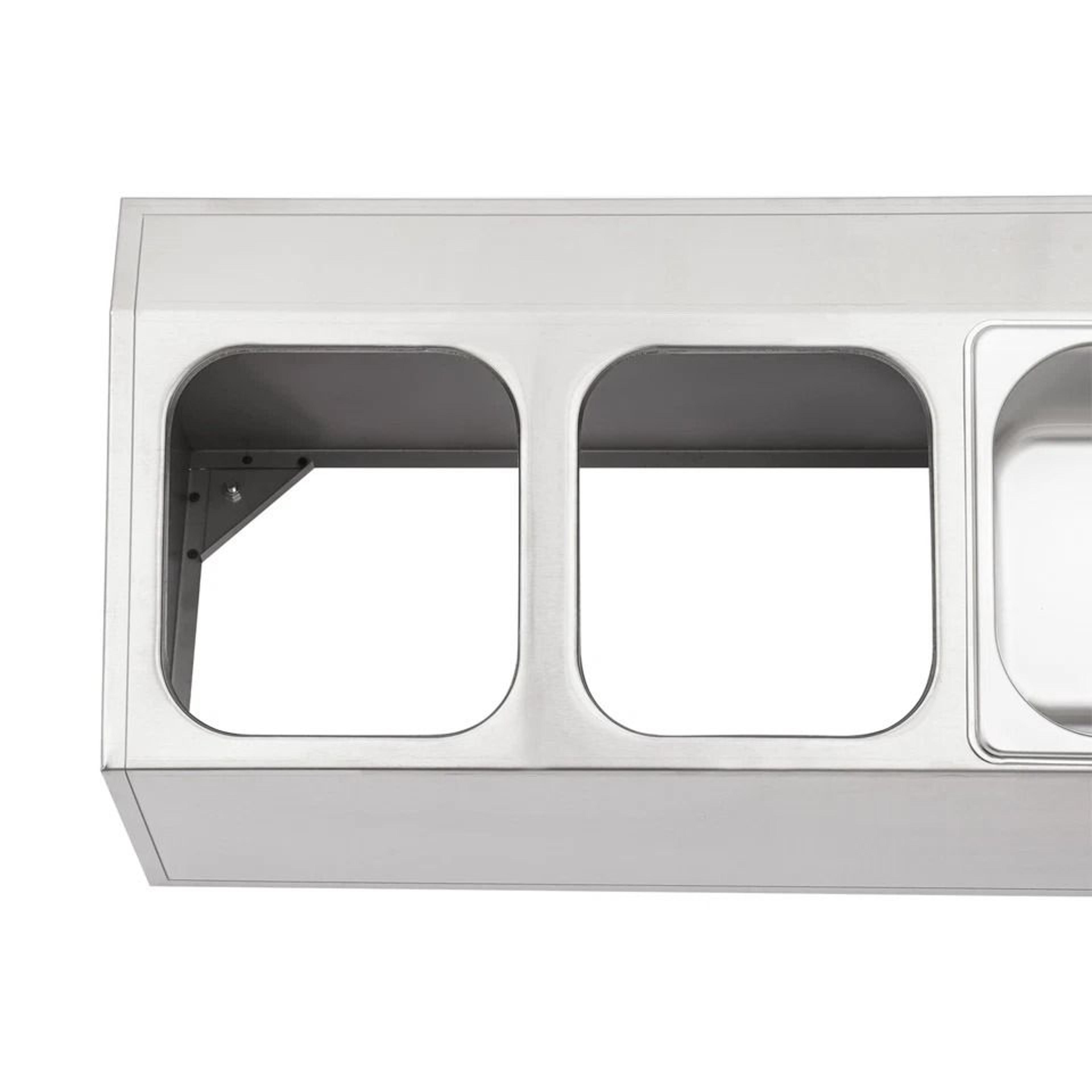 Trapezoidal Stainless Steel Organizer Shelf Spice Rack Organizer  Pan Lid Holder For Kitchen 8
