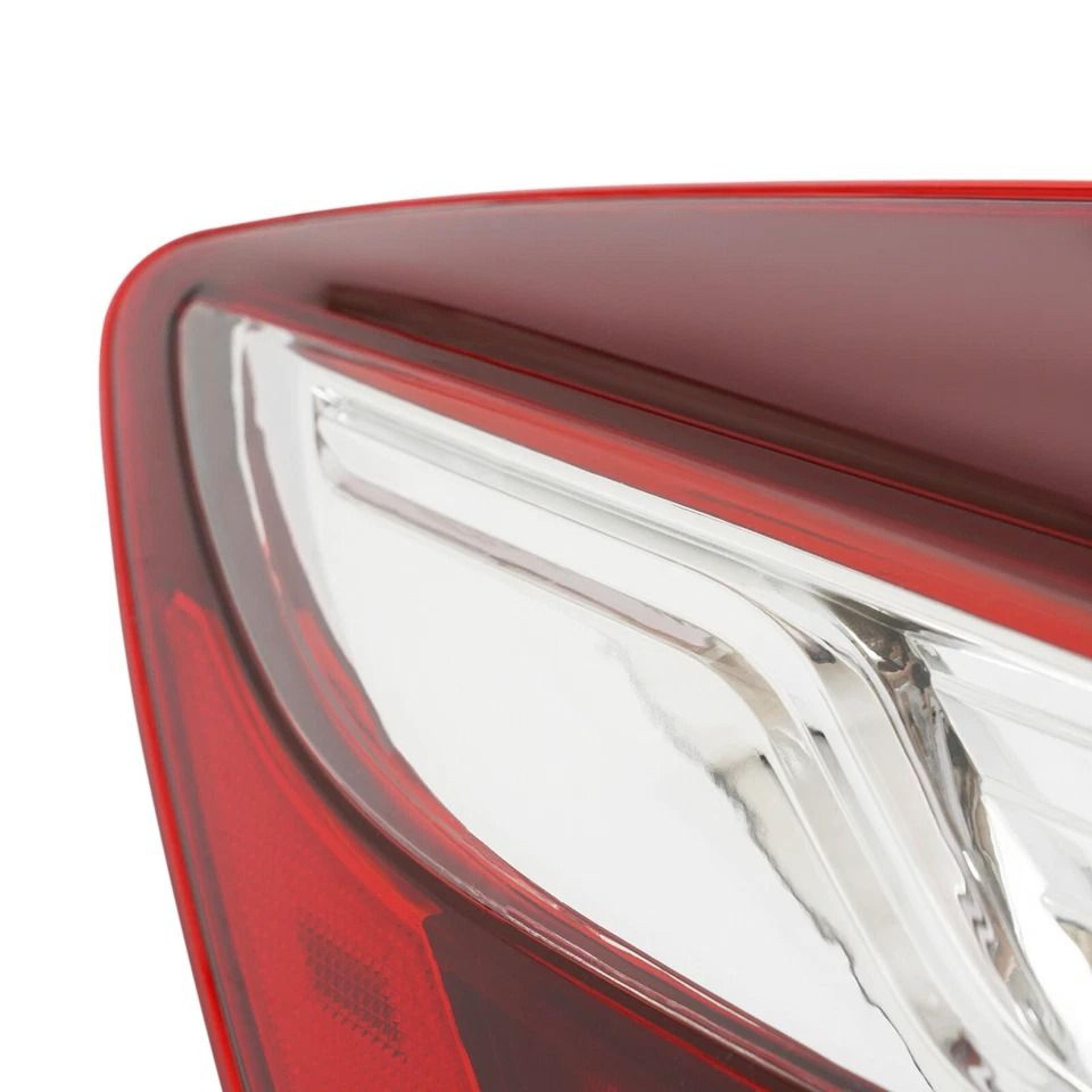 Left Driver Honda Accord Tail Ligh Outer LED Halogen Tail Light Assembly Direct Fit Replacement 9