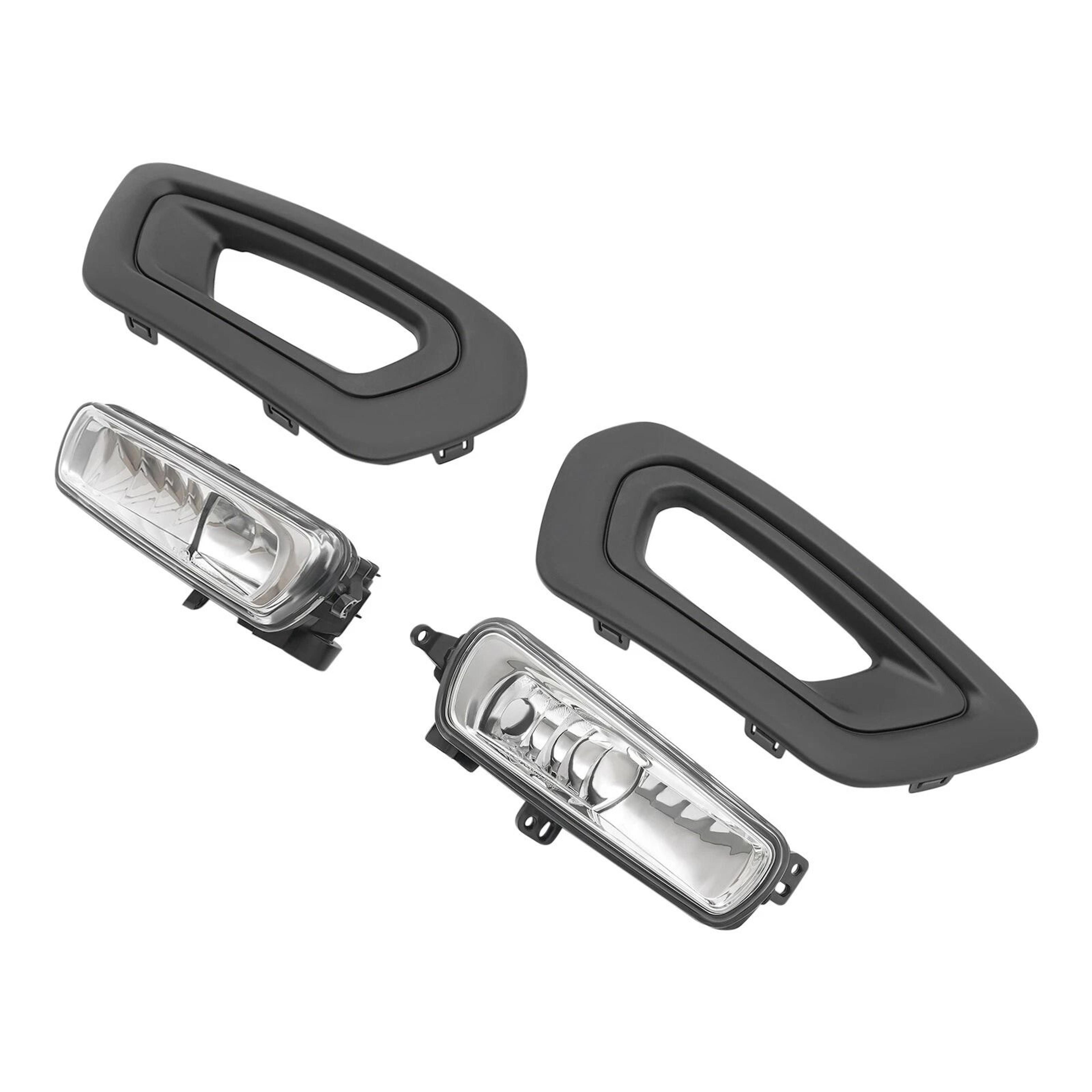 Premium Front Bumper Fog Lights And Covers For Ford Transit 1