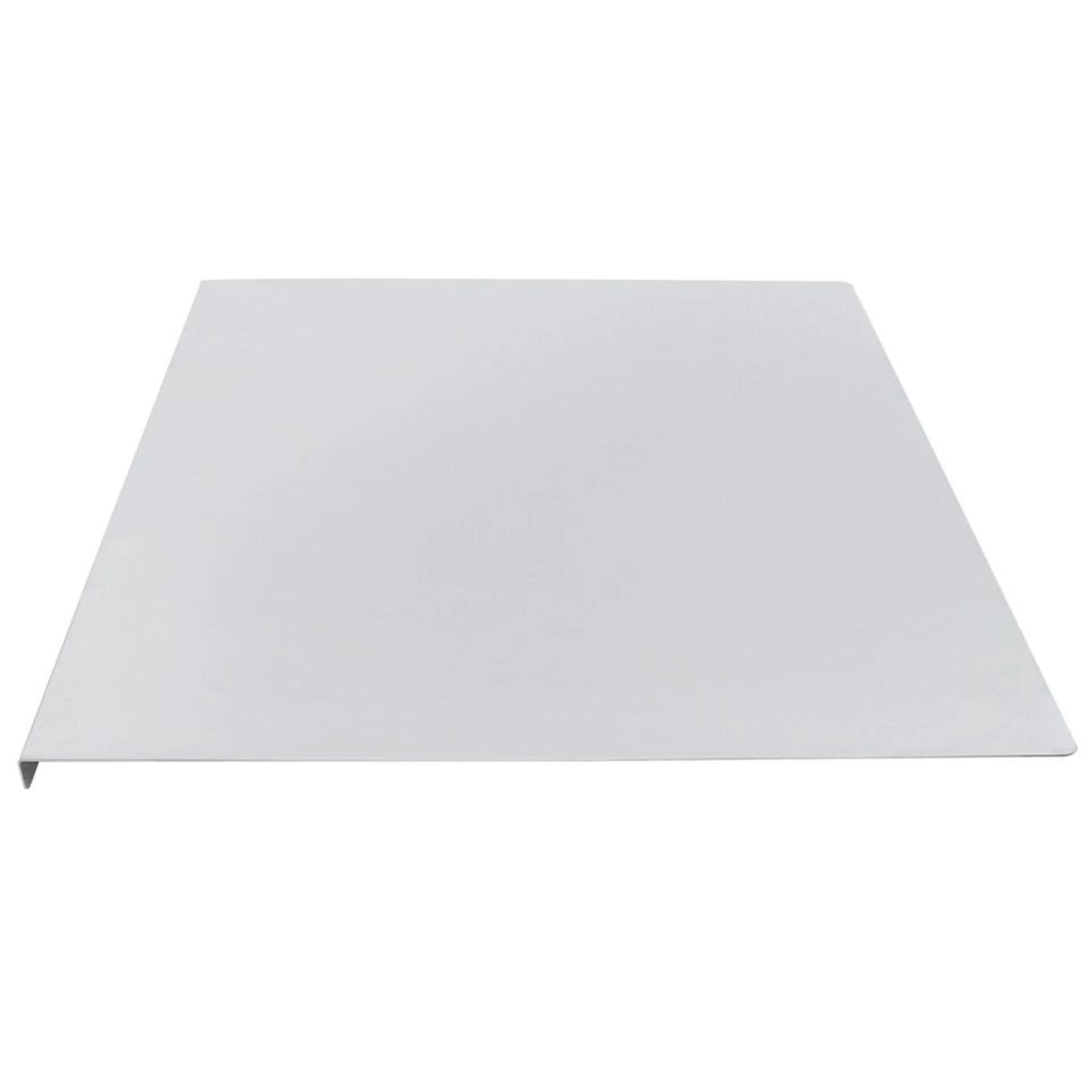 Stainless Steel Countertop Cutting Board With Front Overhang Large Kitchen Chopping Board 4
