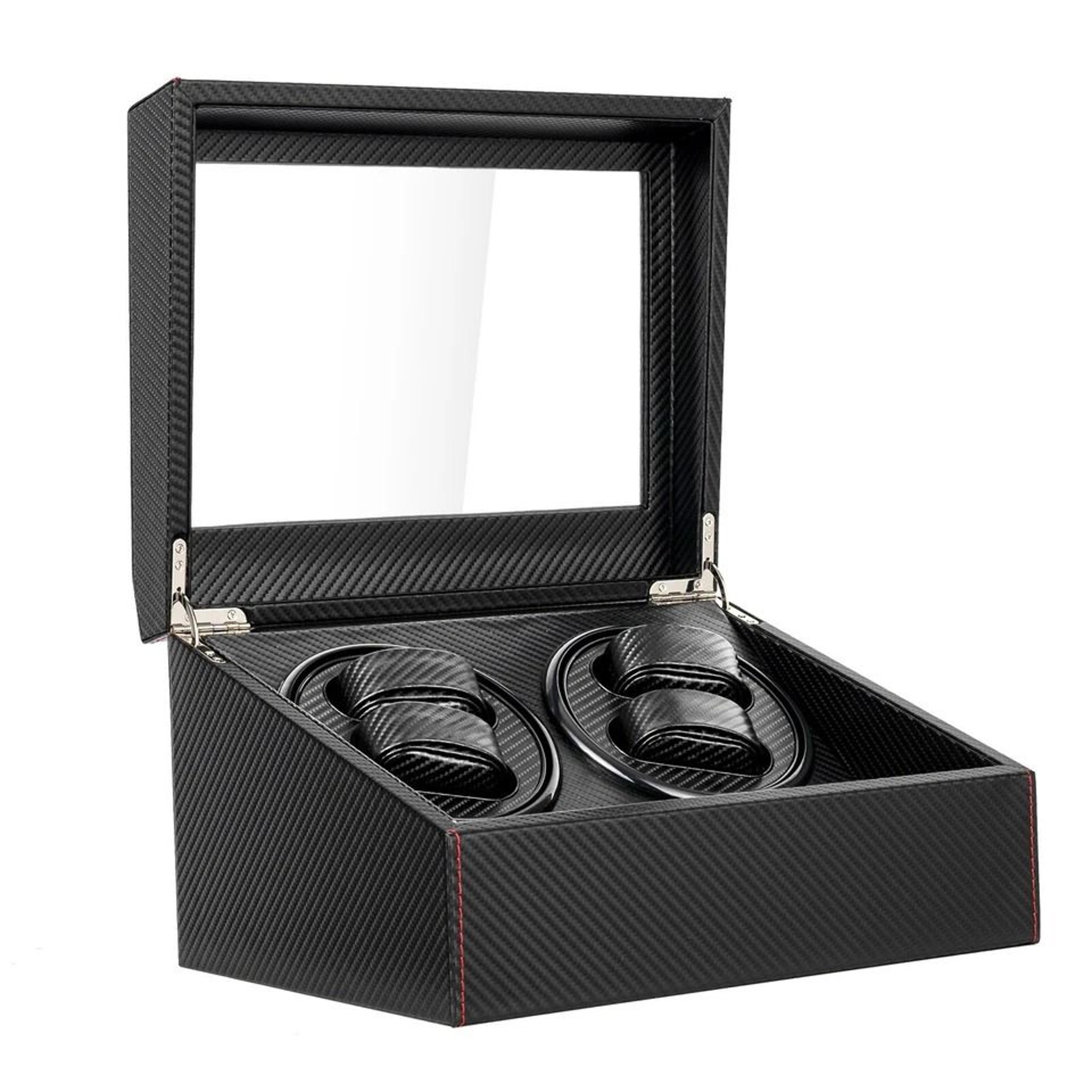 Luxury Slot Automatic Watch Winder  Display Case Premium Automatic Watch Winder  Watch Storage Box 4