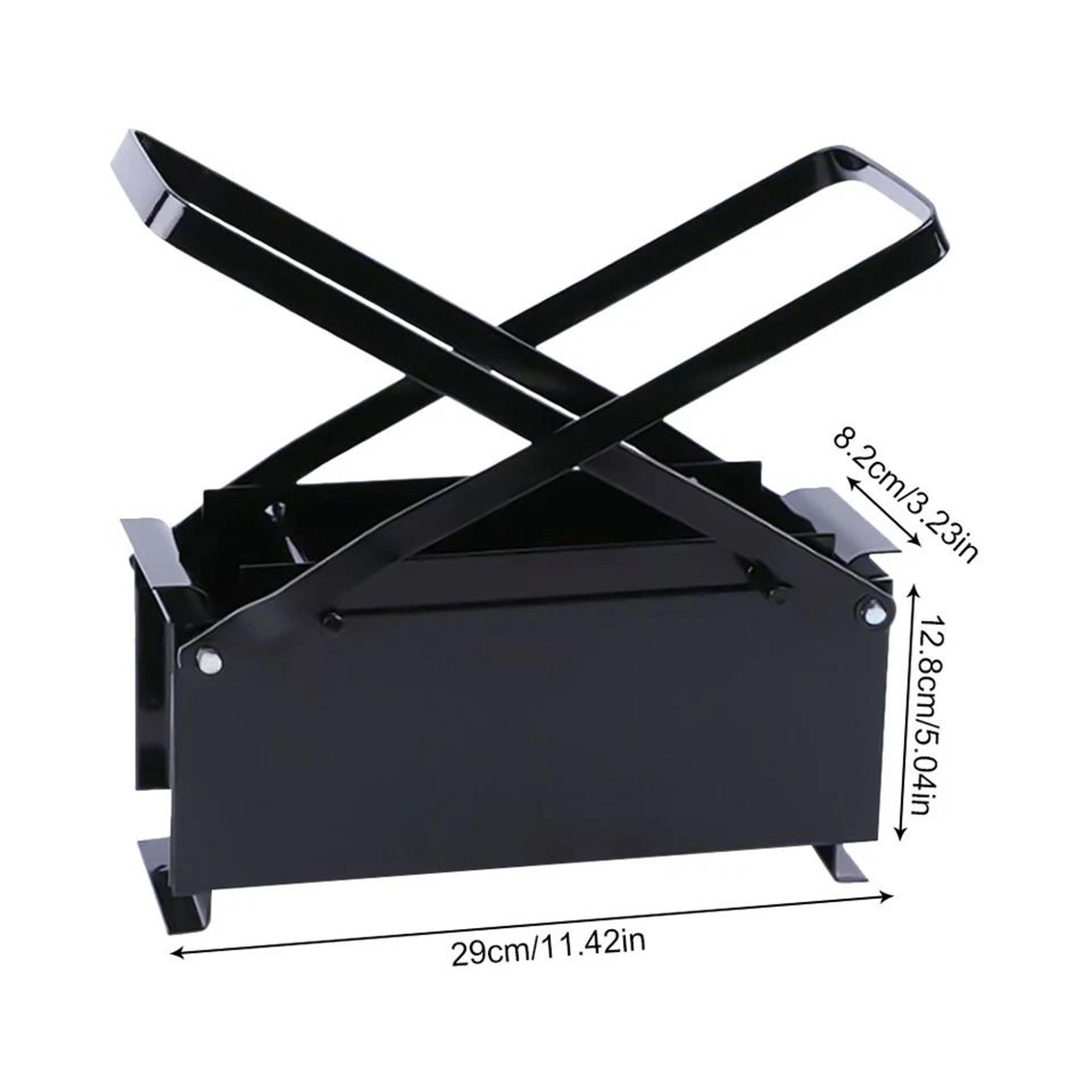 Eco Smart Log Briquette Maker  Heavy Duty Manual Briquette Press Tool 1