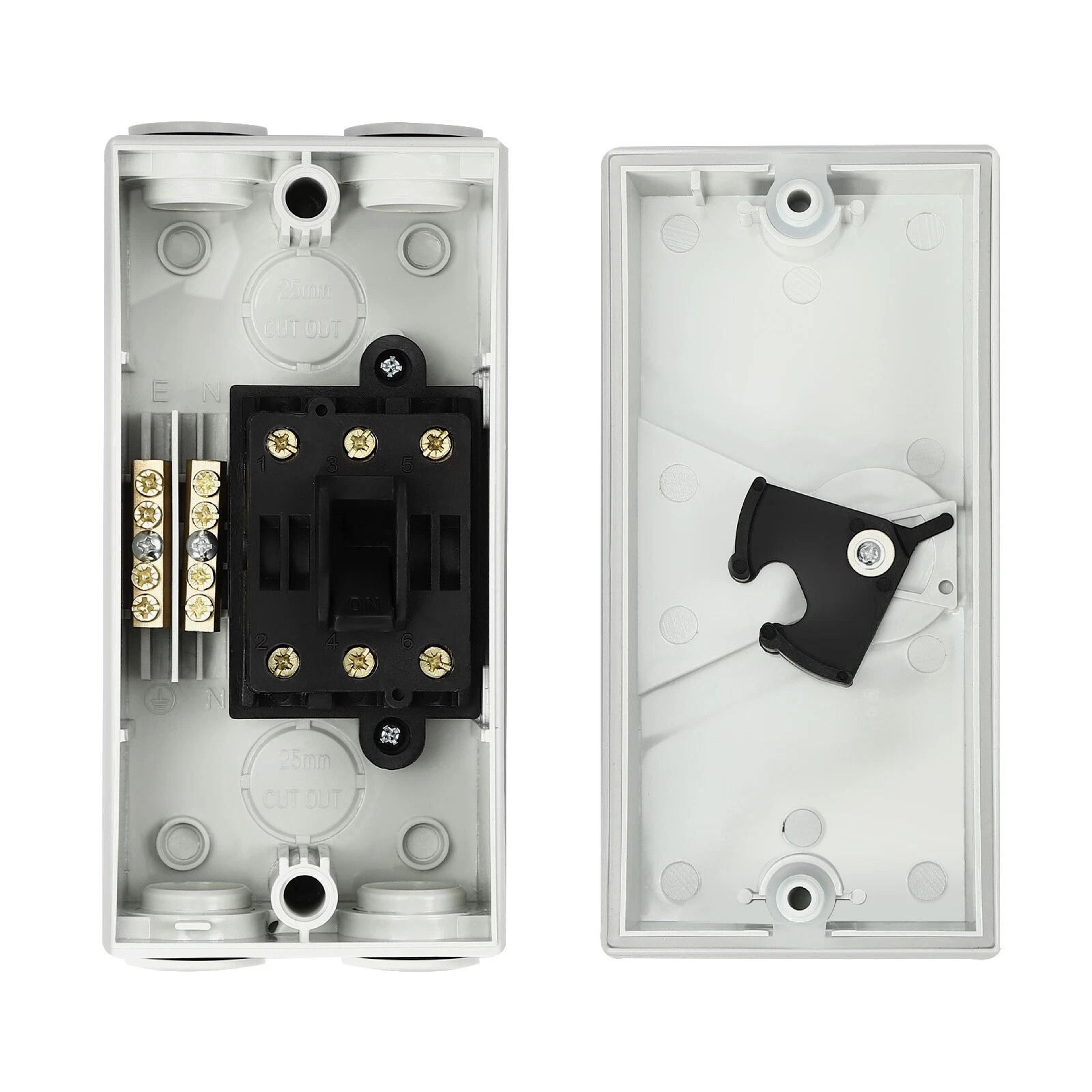 Wall Mounted Phase Isolating Switch Waterproof Isolator Switch Industrial Disconnect 7