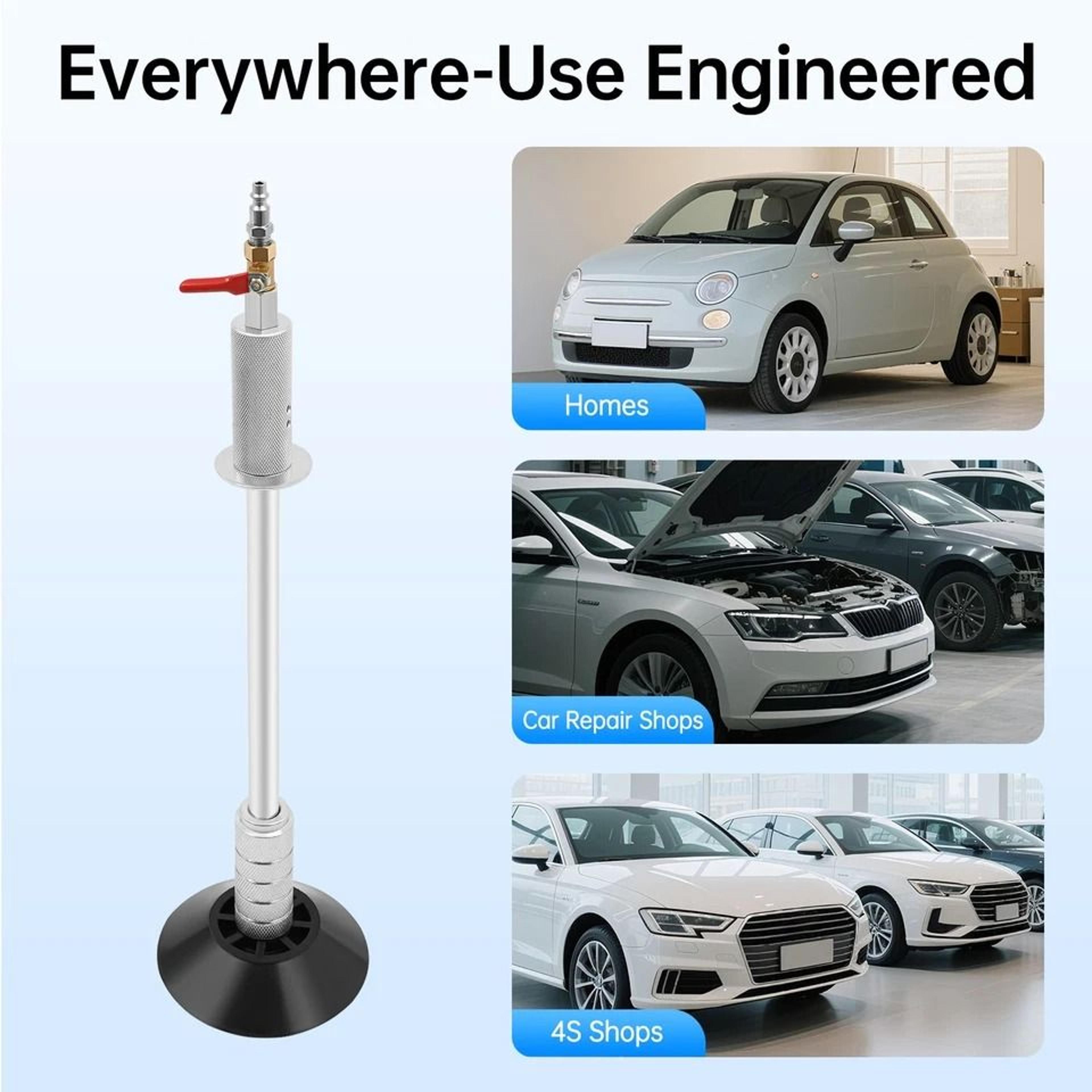 Professional Air Pneumatic Dent Puller With Suction Cups For Car Body Repair 7