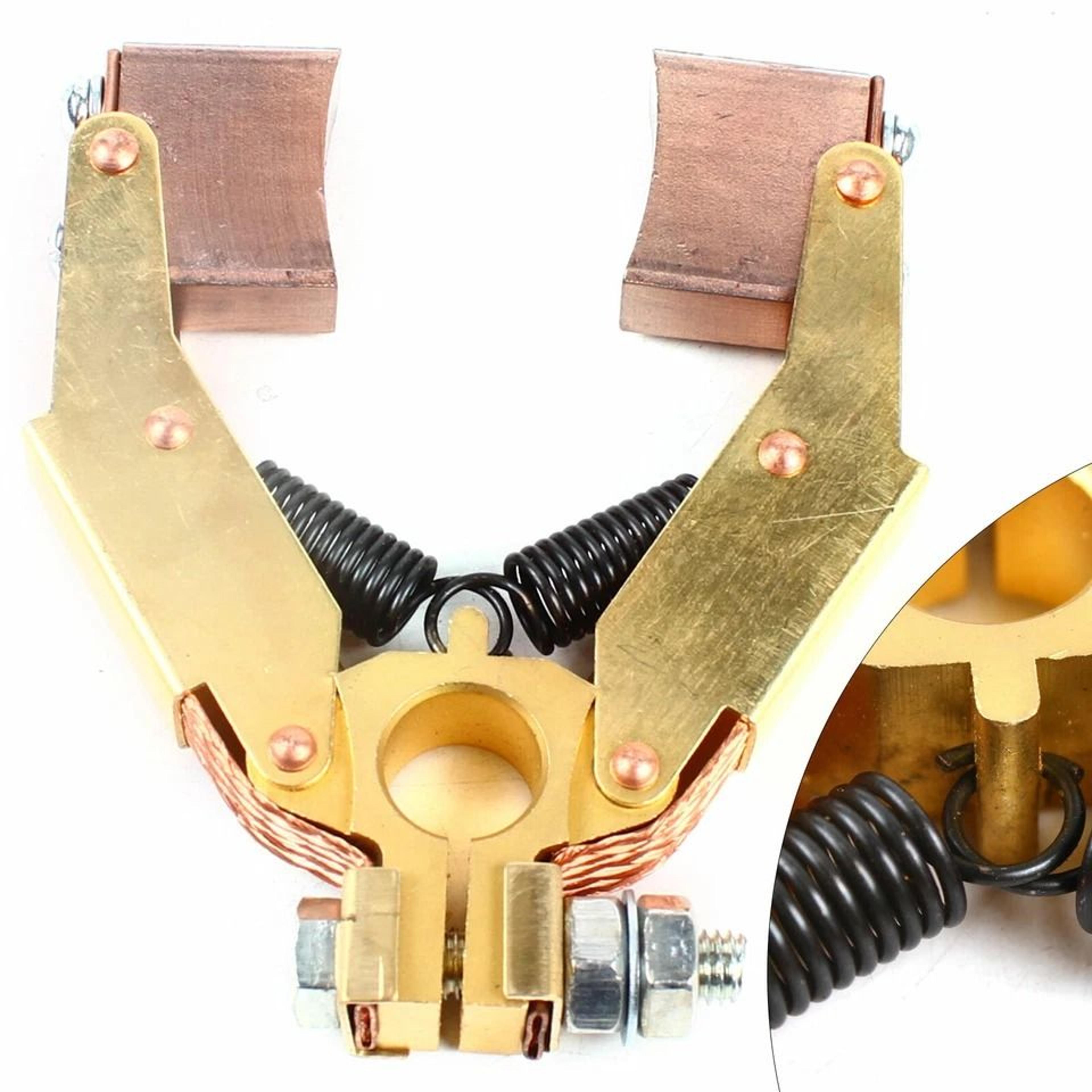 V Shape Motor Carbon Brush Holder For DC Motors Durable Slip Ring Brush Holder Replacement 2