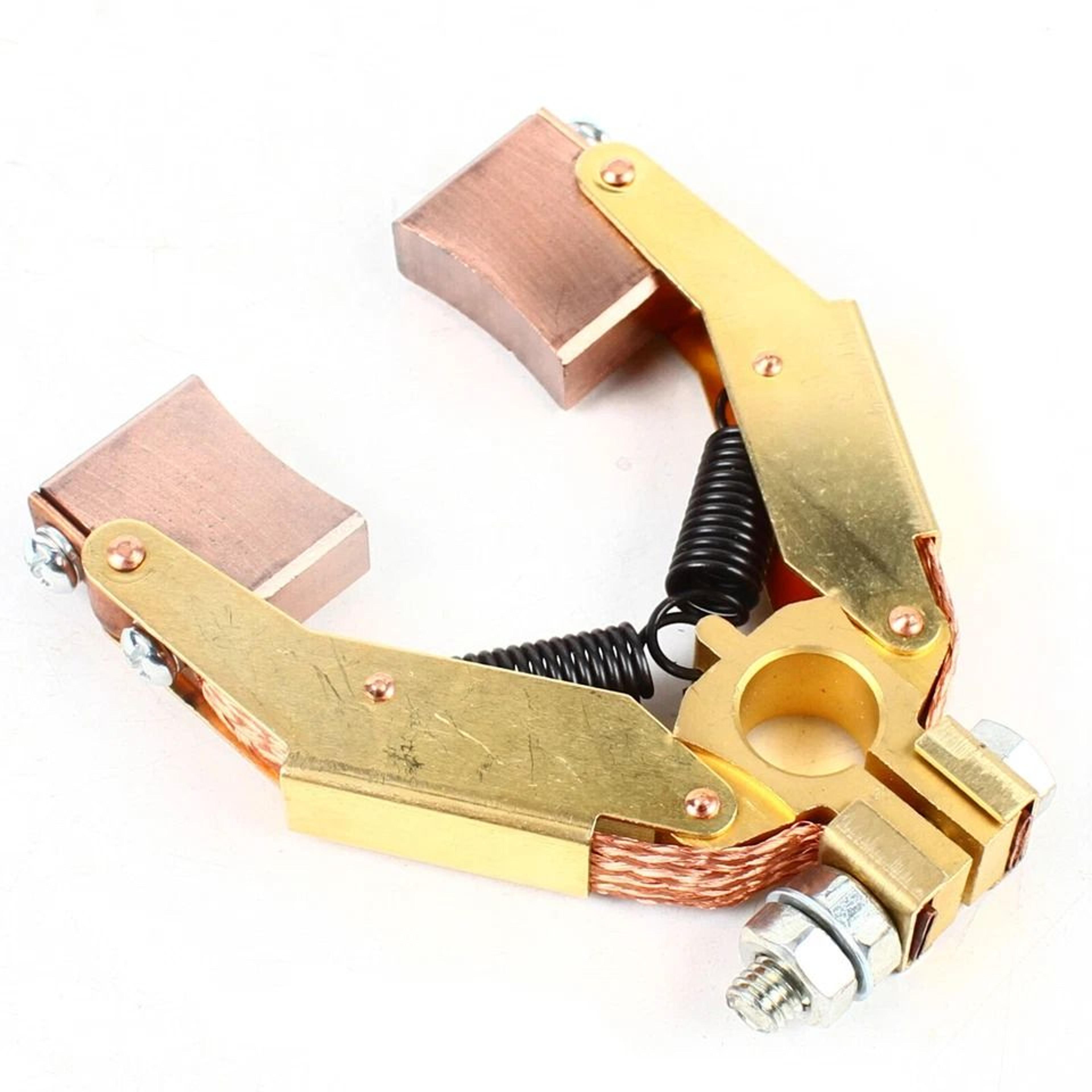 V Shape Motor Carbon Brush Holder For DC Motors Durable Slip Ring Brush Holder Replacement 5