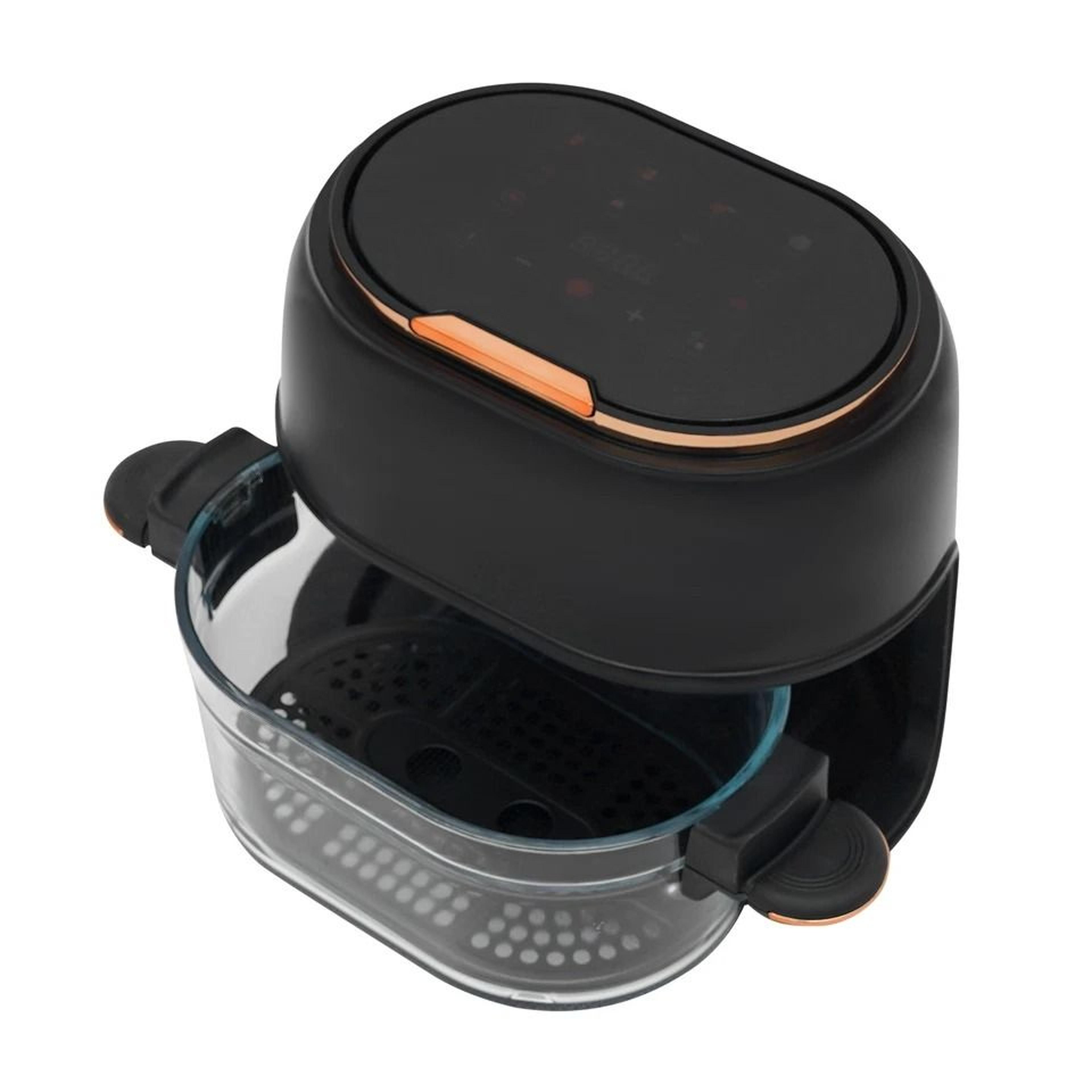 Premium Touch Control Visible Baking Basket Touch Screen Air Fryer Healthy Cooking Compact Air Frye 1
