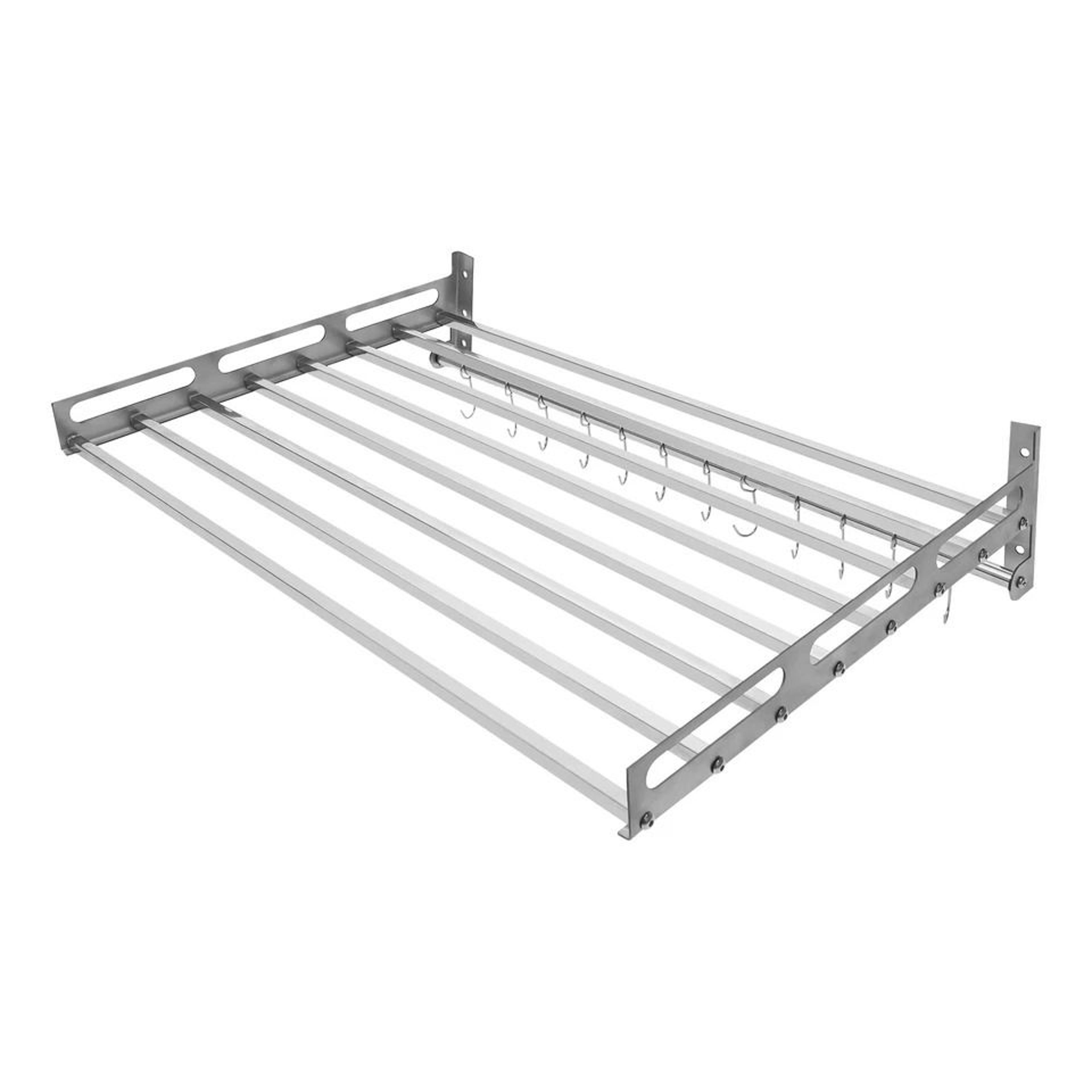 Premium Stainless Steel Wall Mounted Microwave Shelf  Kitchen Appliance Wall Bracket 2