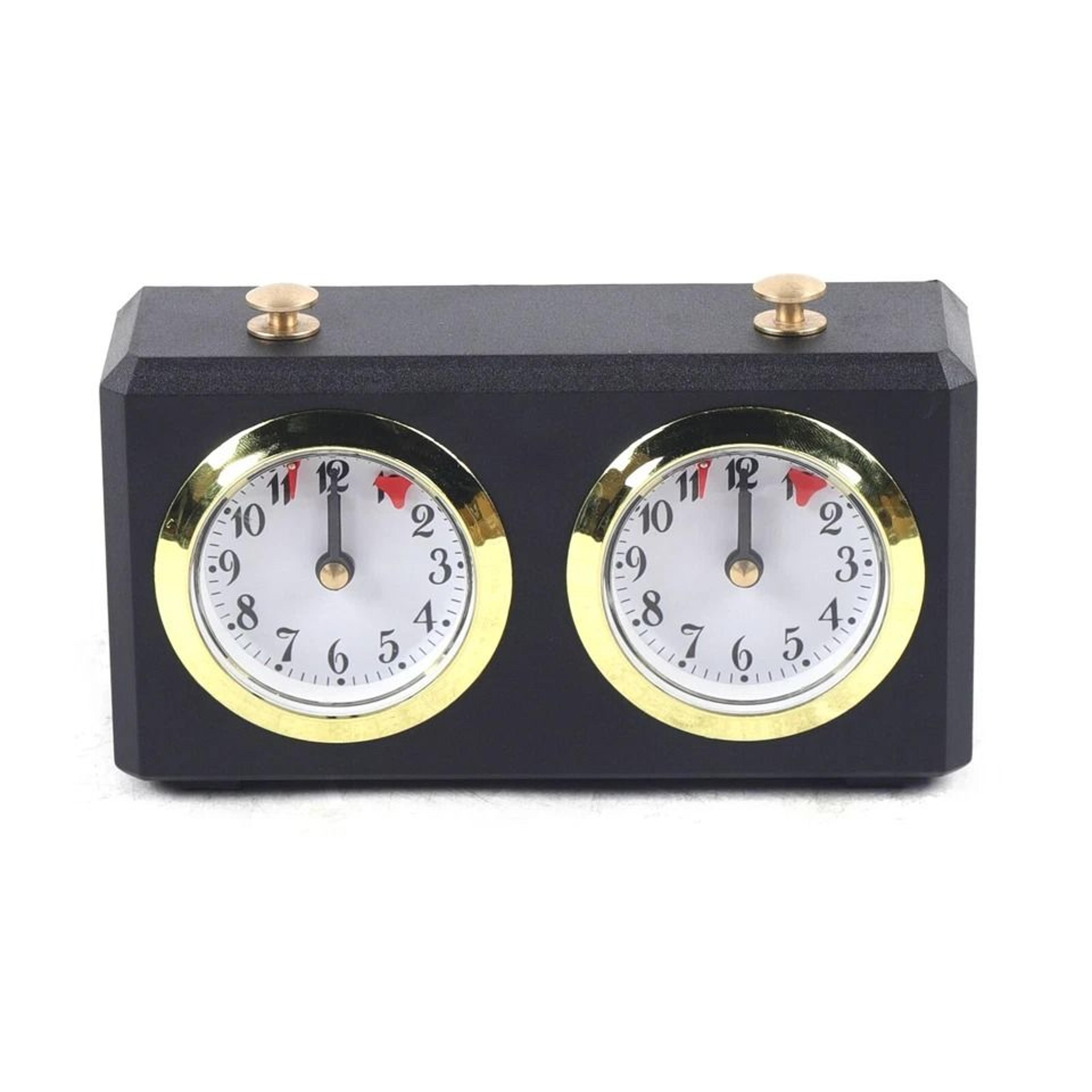 Premium Mechanical Chess Clock Analog Game Timer Classic Tabletop Chess Timekeeper 5