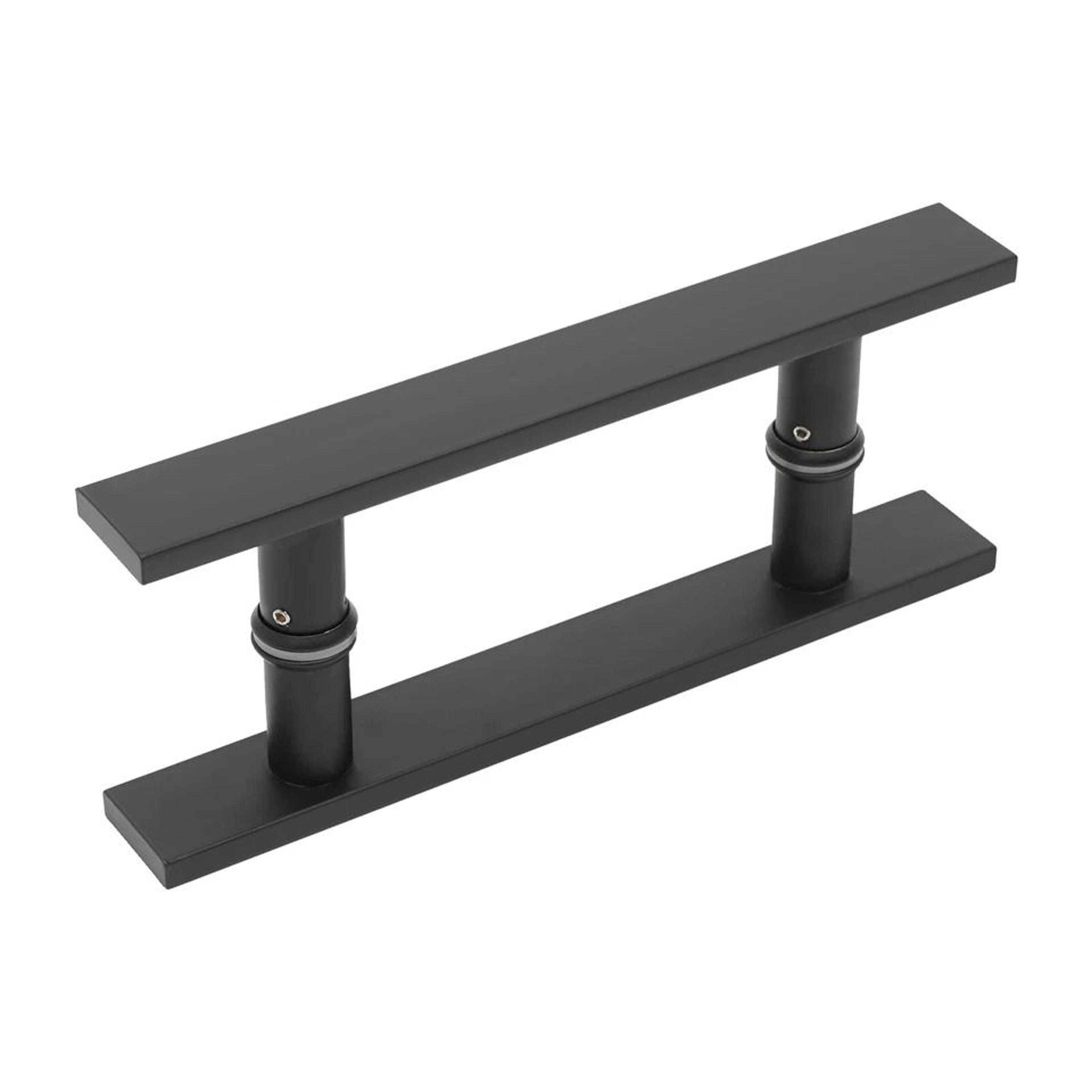 premium stainless steel commercial h shape double sided door pull handle