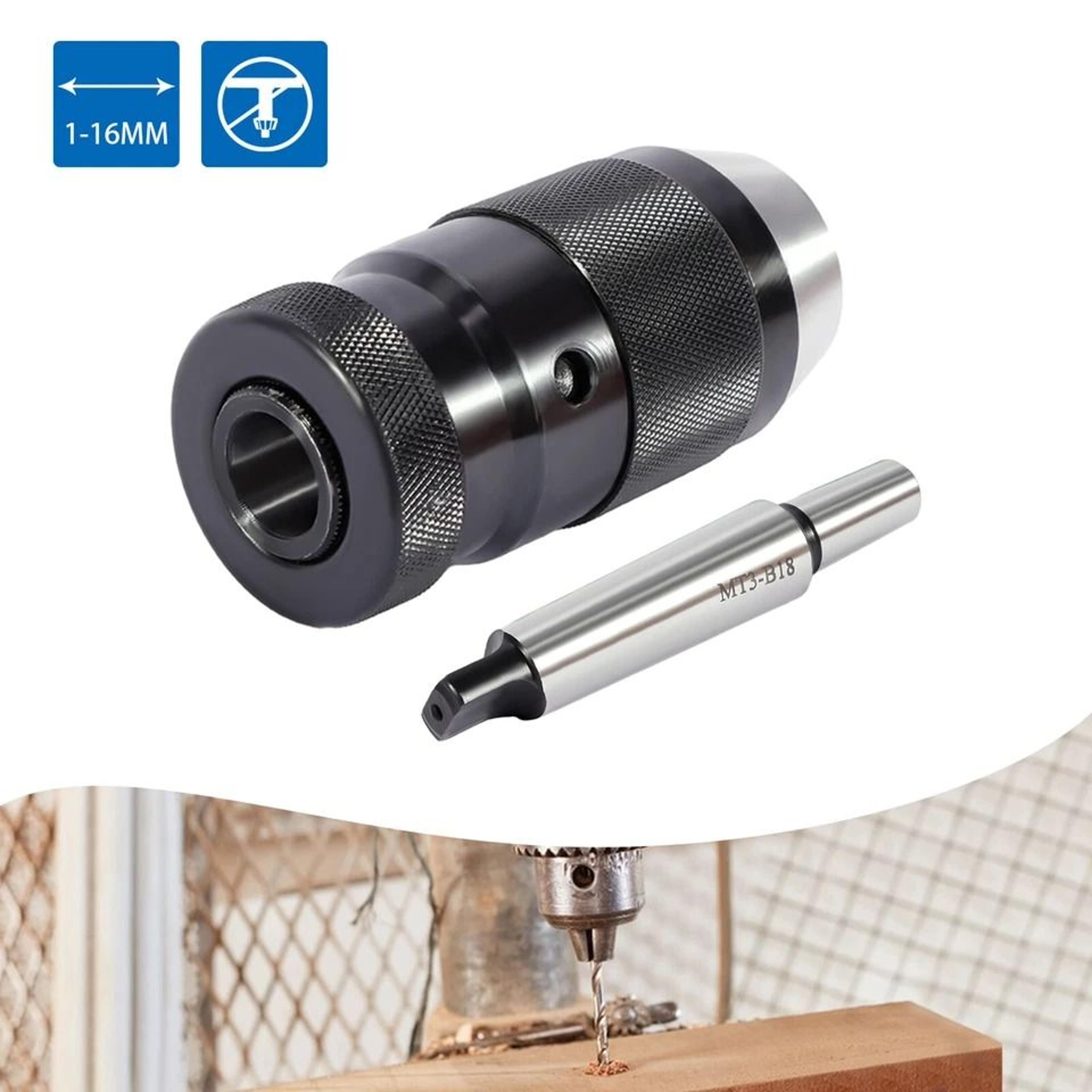Keyless Lathe Drill Chuck For Precision Milling 5