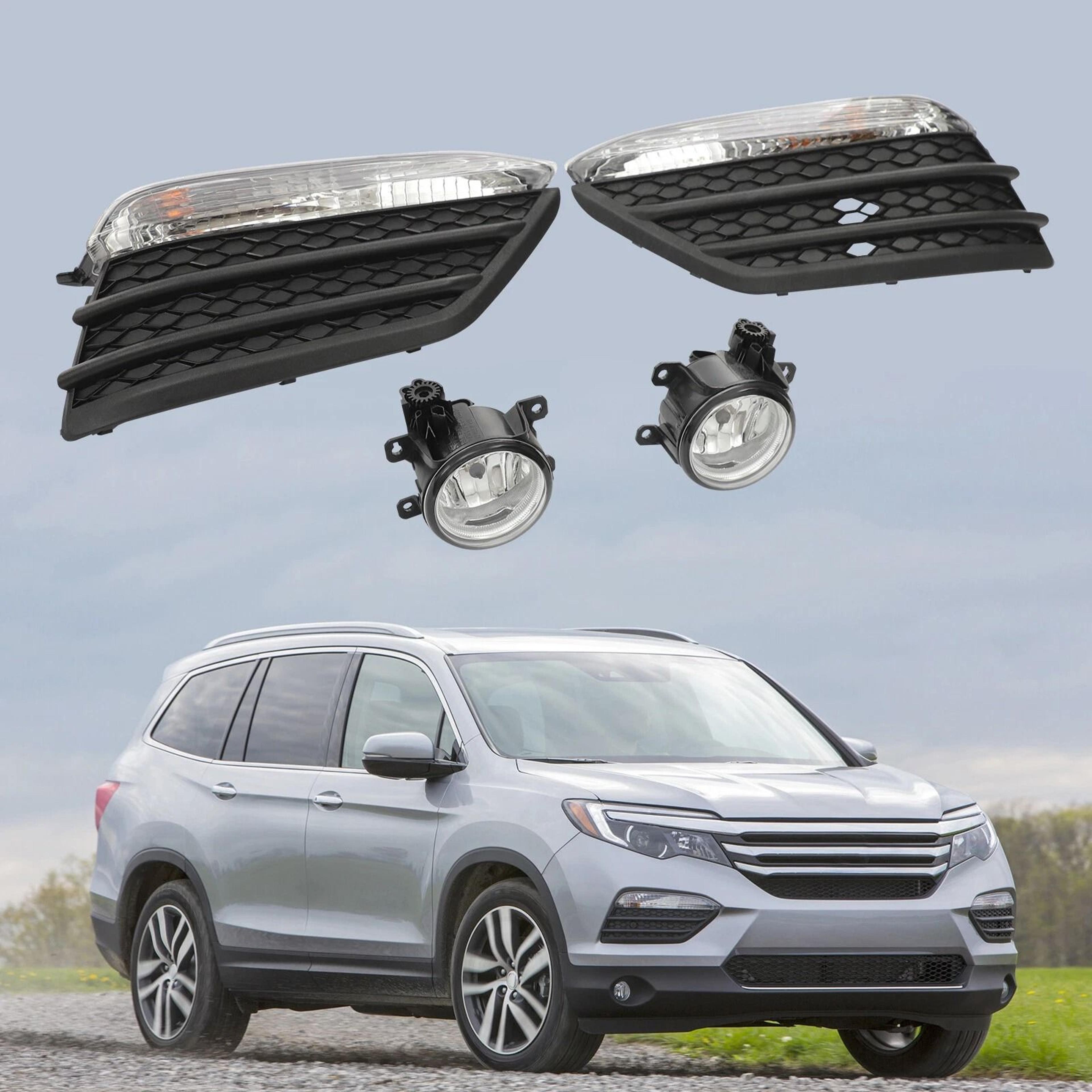 honda pilot fog light turn signal lamp pair for models