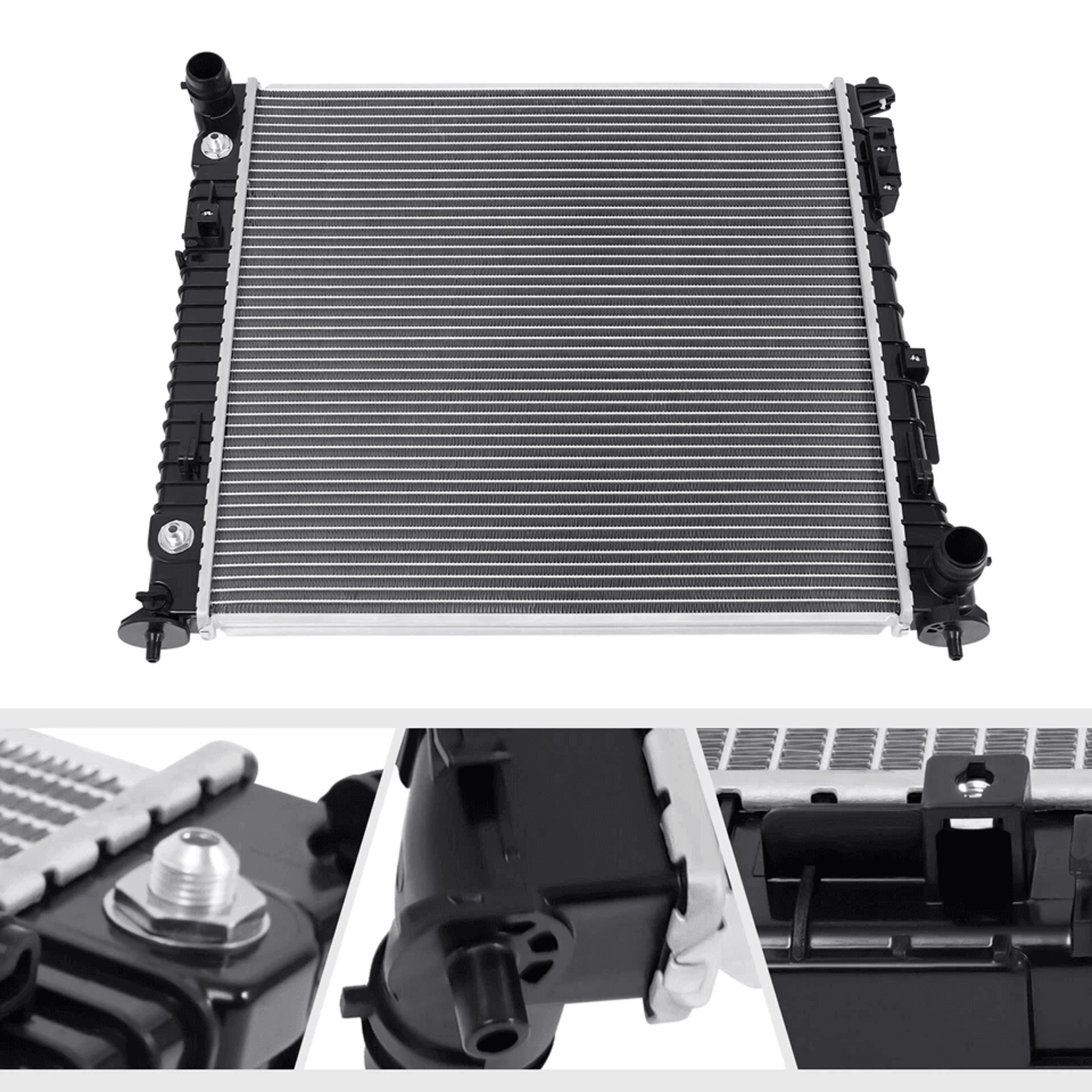 Radiator With Transmission Oil Cooler For Hyundai Santa Fe Kia Sorento 2