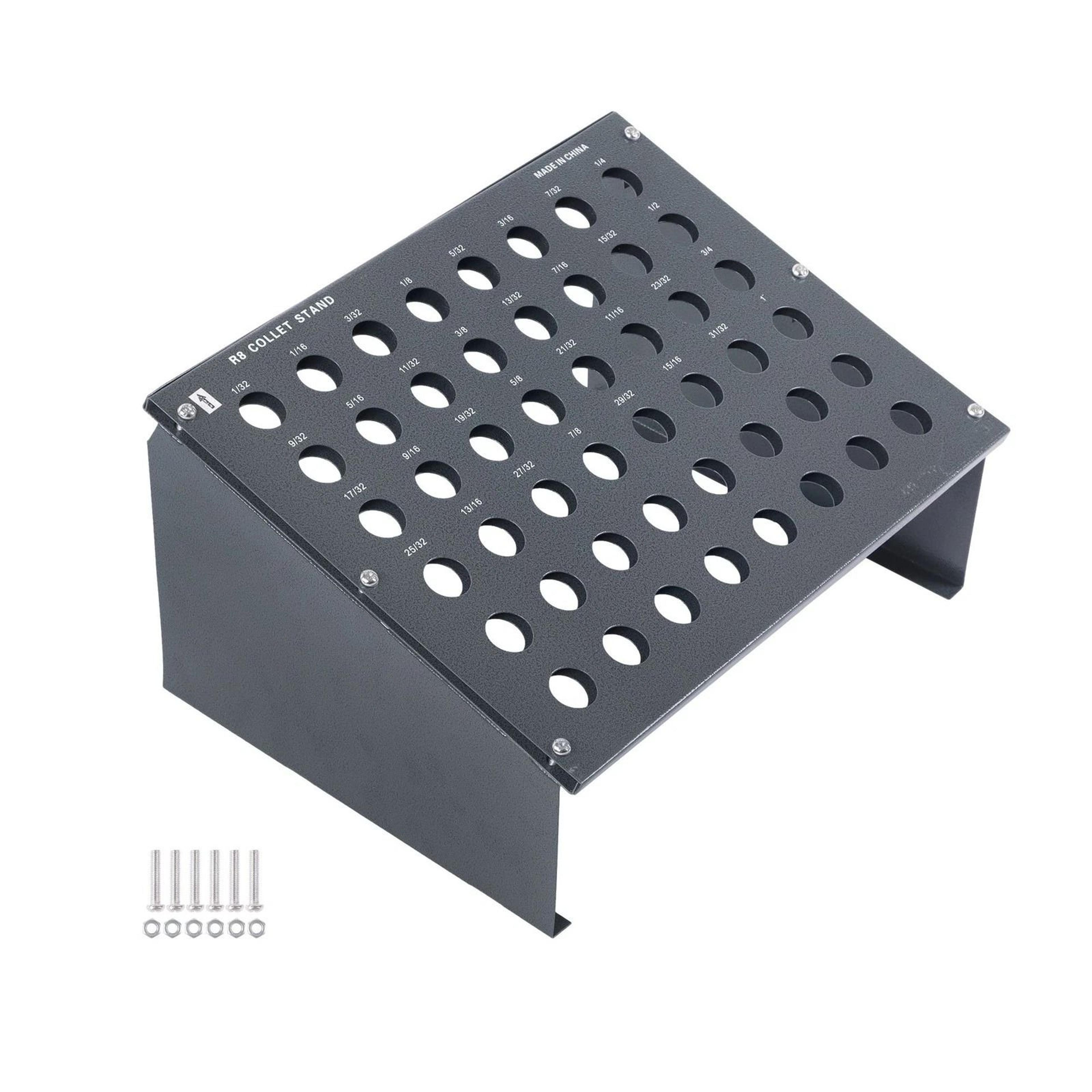 collet rack tool holder organizer for milling machine storage