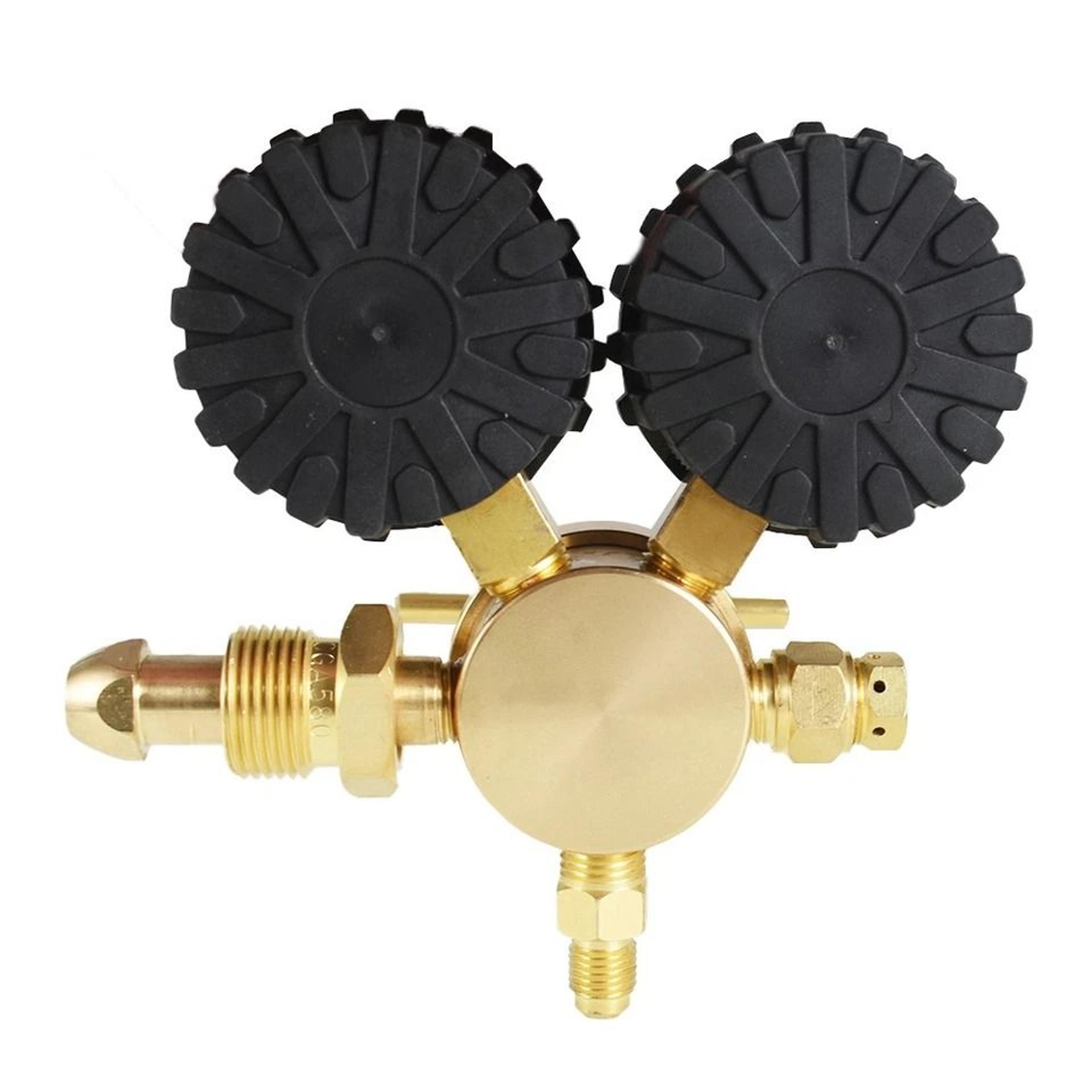 Nitrogen Regulator For HVAC Pressure Testing With Flare Output 2