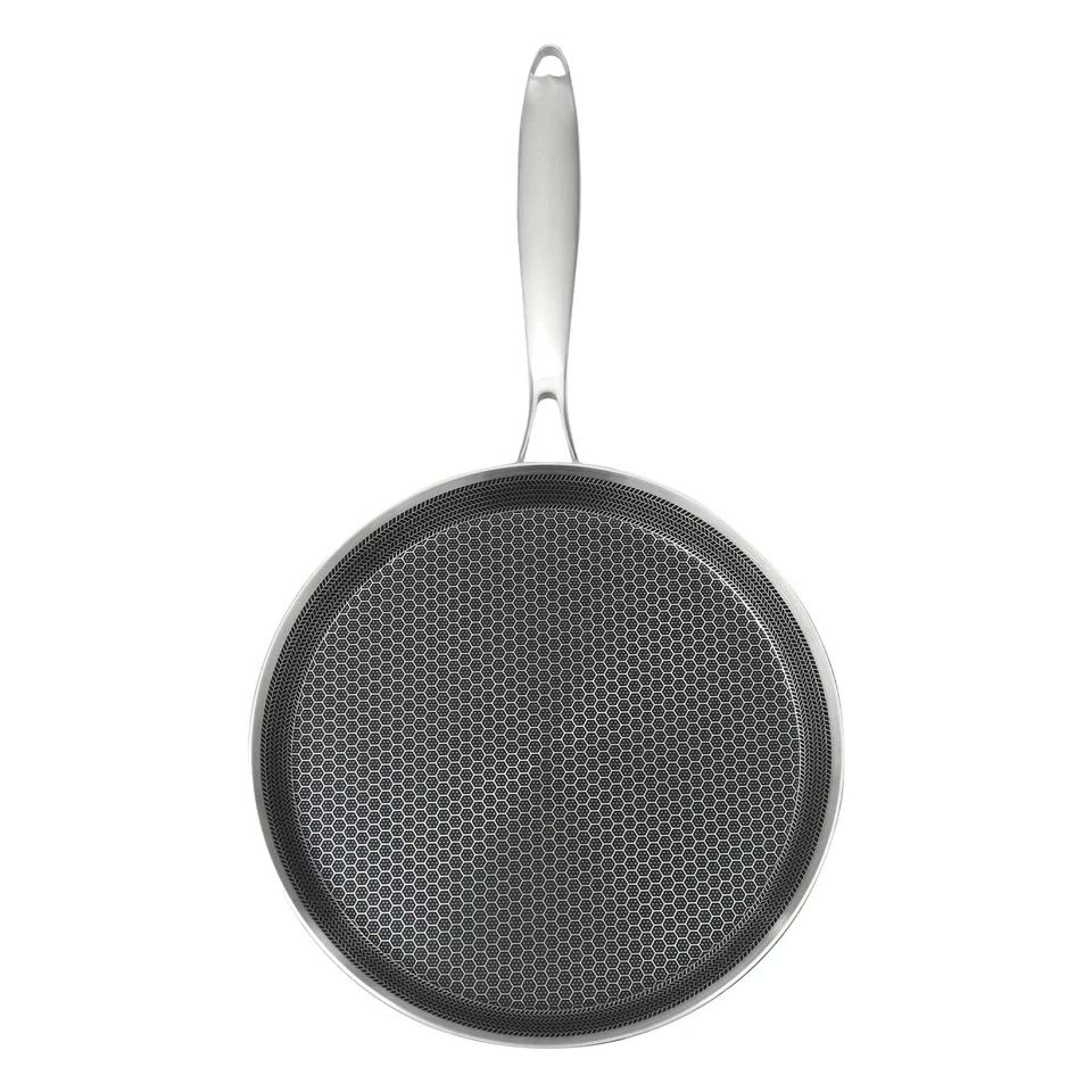 Crepe Pan Non Stick Stainless Steel Flat Skillet For Pancakes Dosa And Tortillas 2