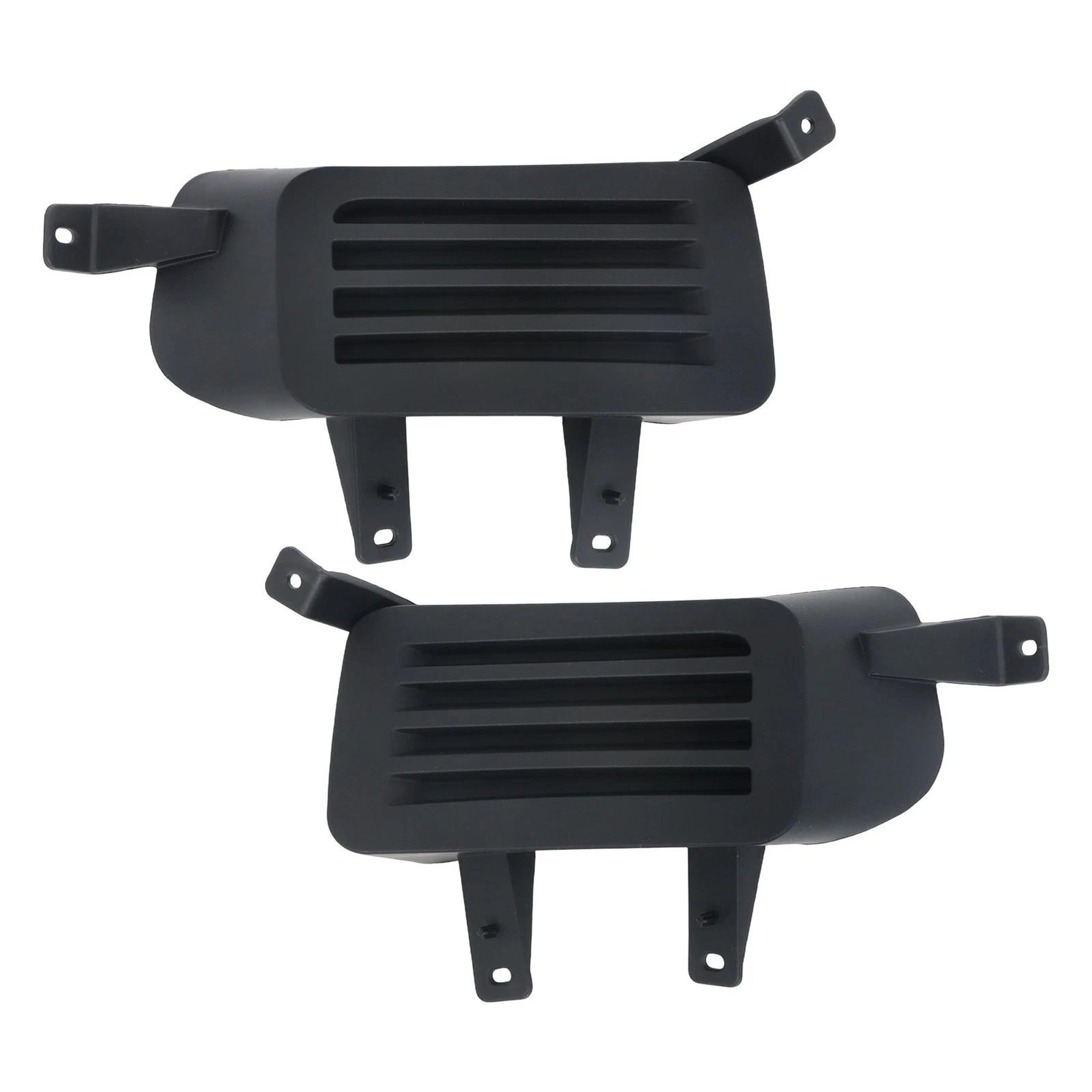 premium pair fog light cover set for chevy suburban tahoe front bumper fitment