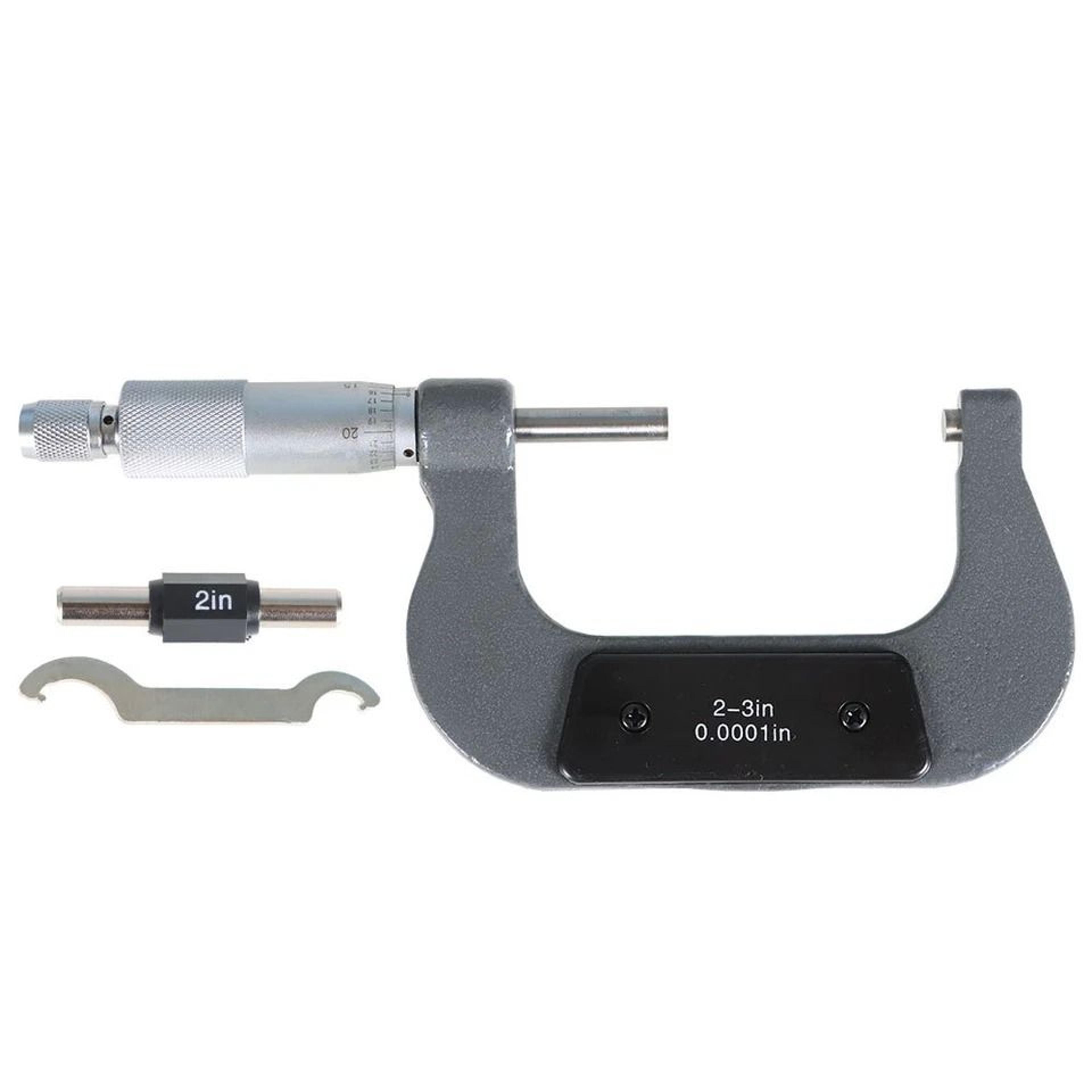 precision carbide tipped outside micrometer gauge tool