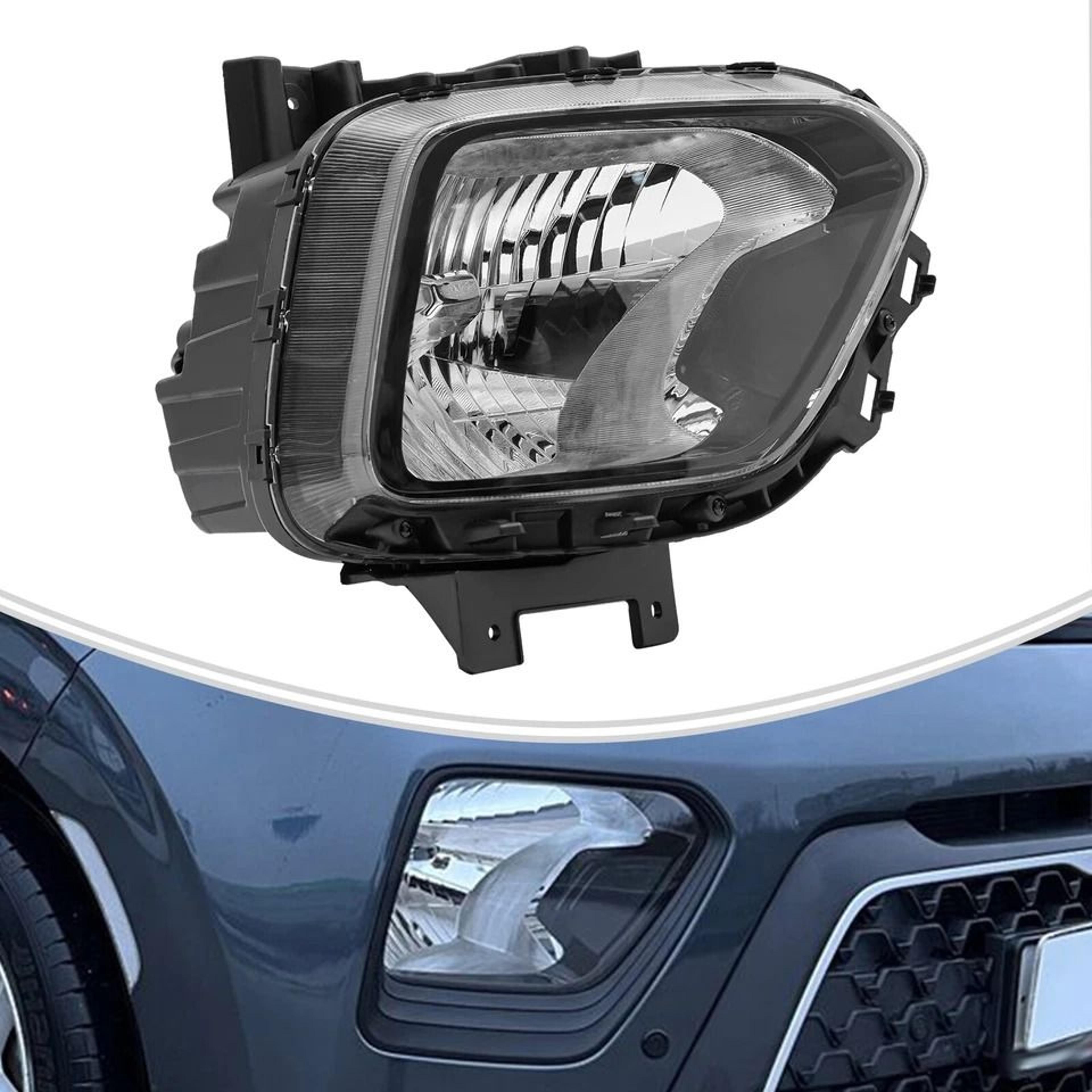 kia soul passenger side halogen headlight assembly