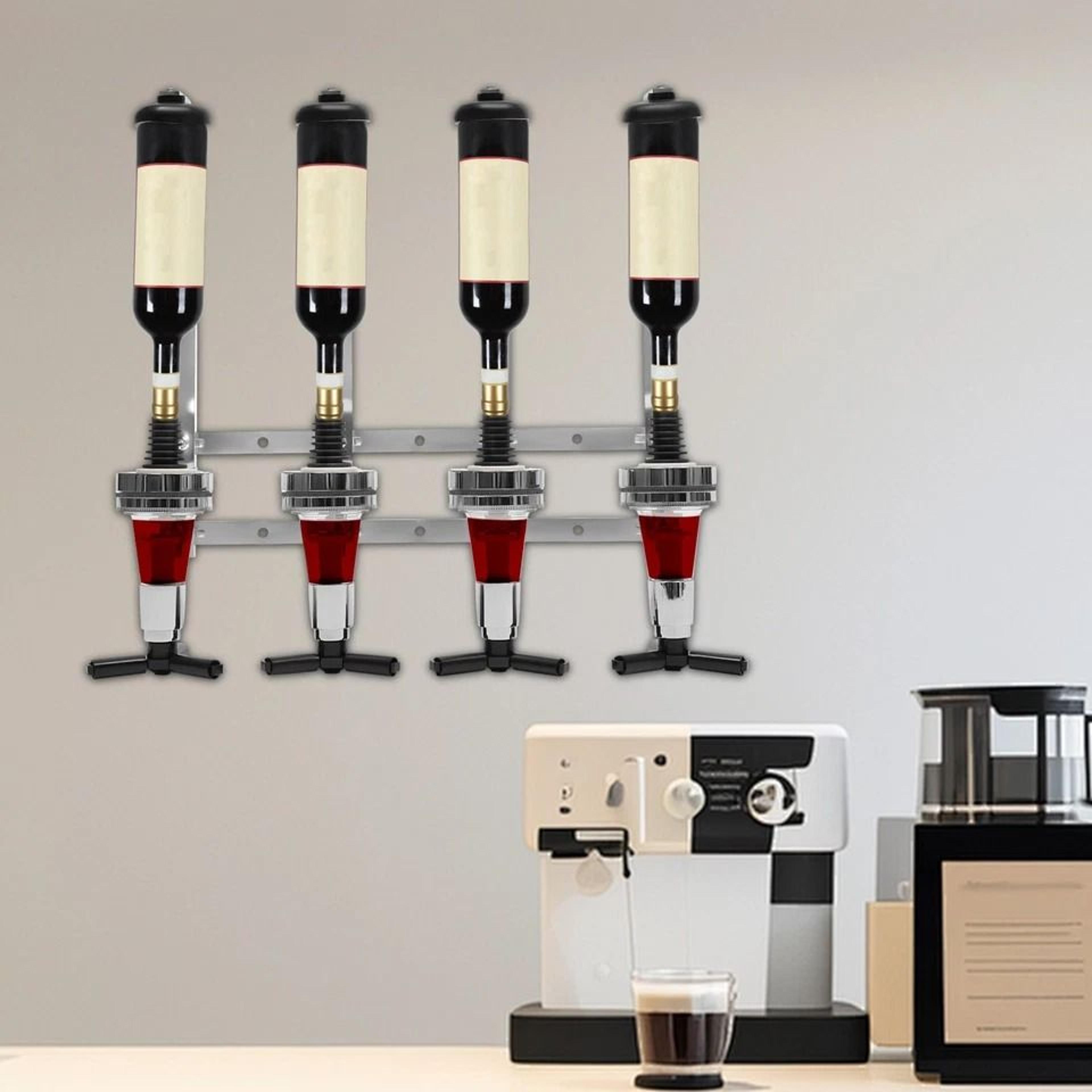 product name wall mounted liquor dispenser bottle whiskey wine cocktail pourer