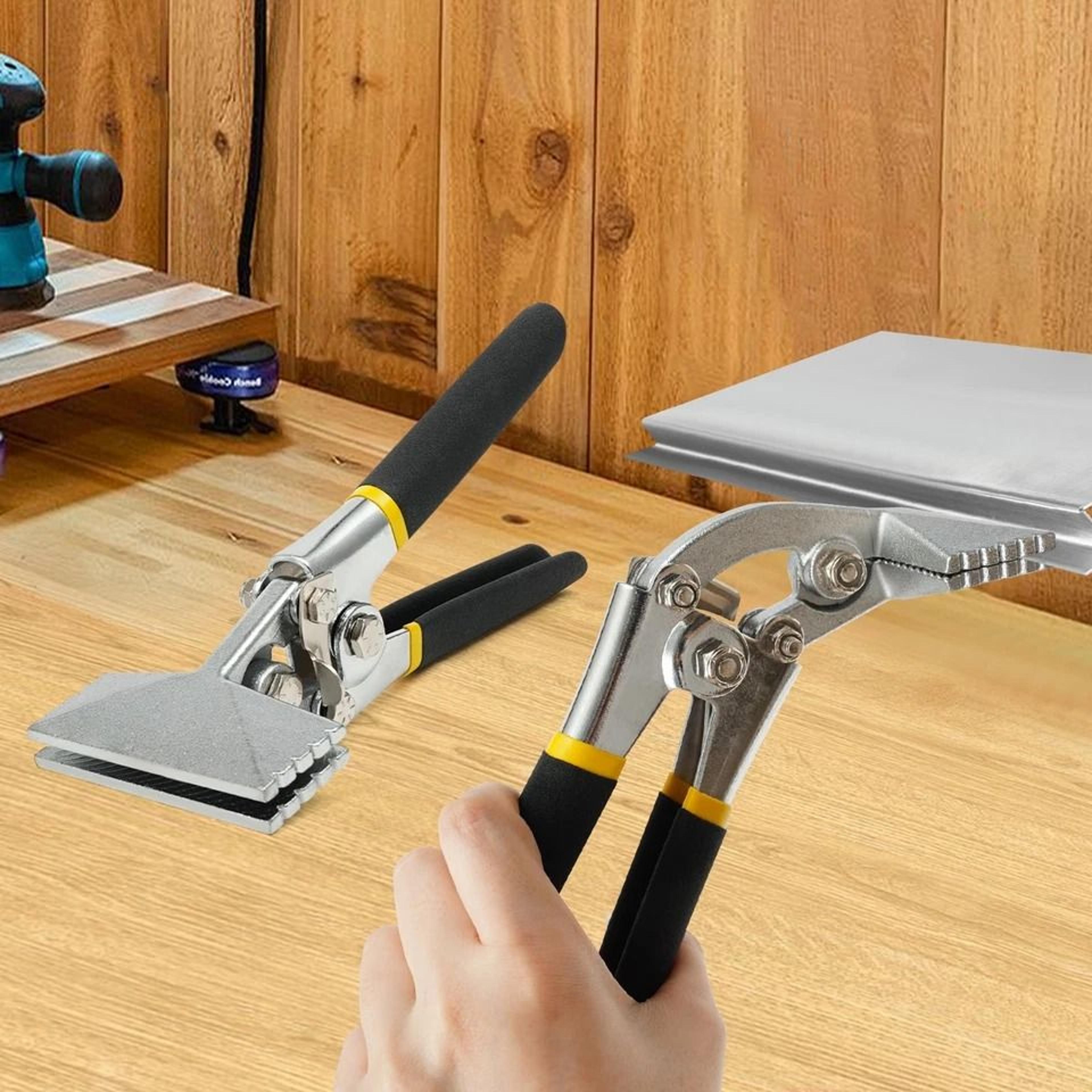 flat jaw sheet metal bending tool & hand seamer pliers manual metal bender for precision jobs