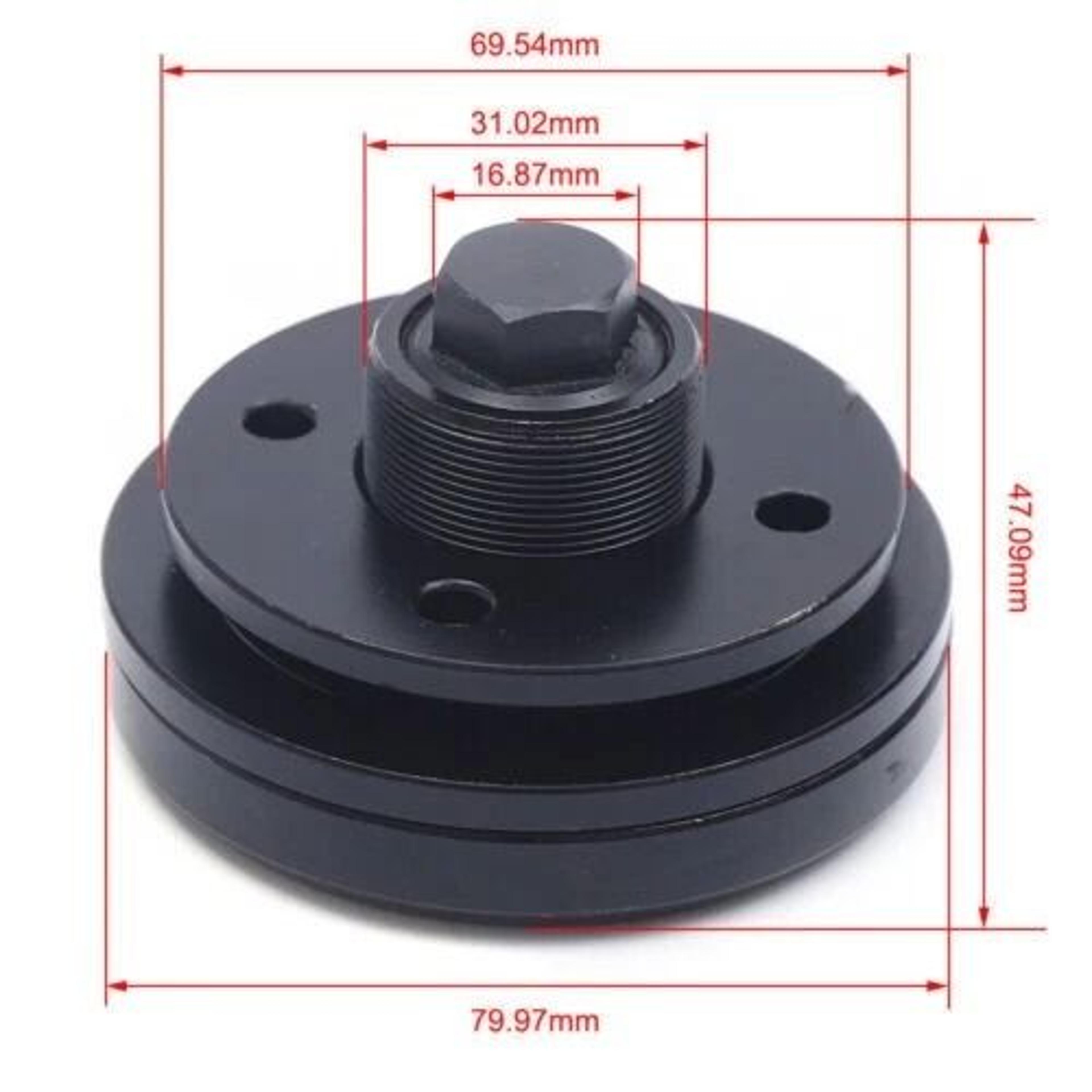 Steel Wheel Adapter Flange Accessories For Grinding Machines Black Wheel Adapter Flange For Grindin 1