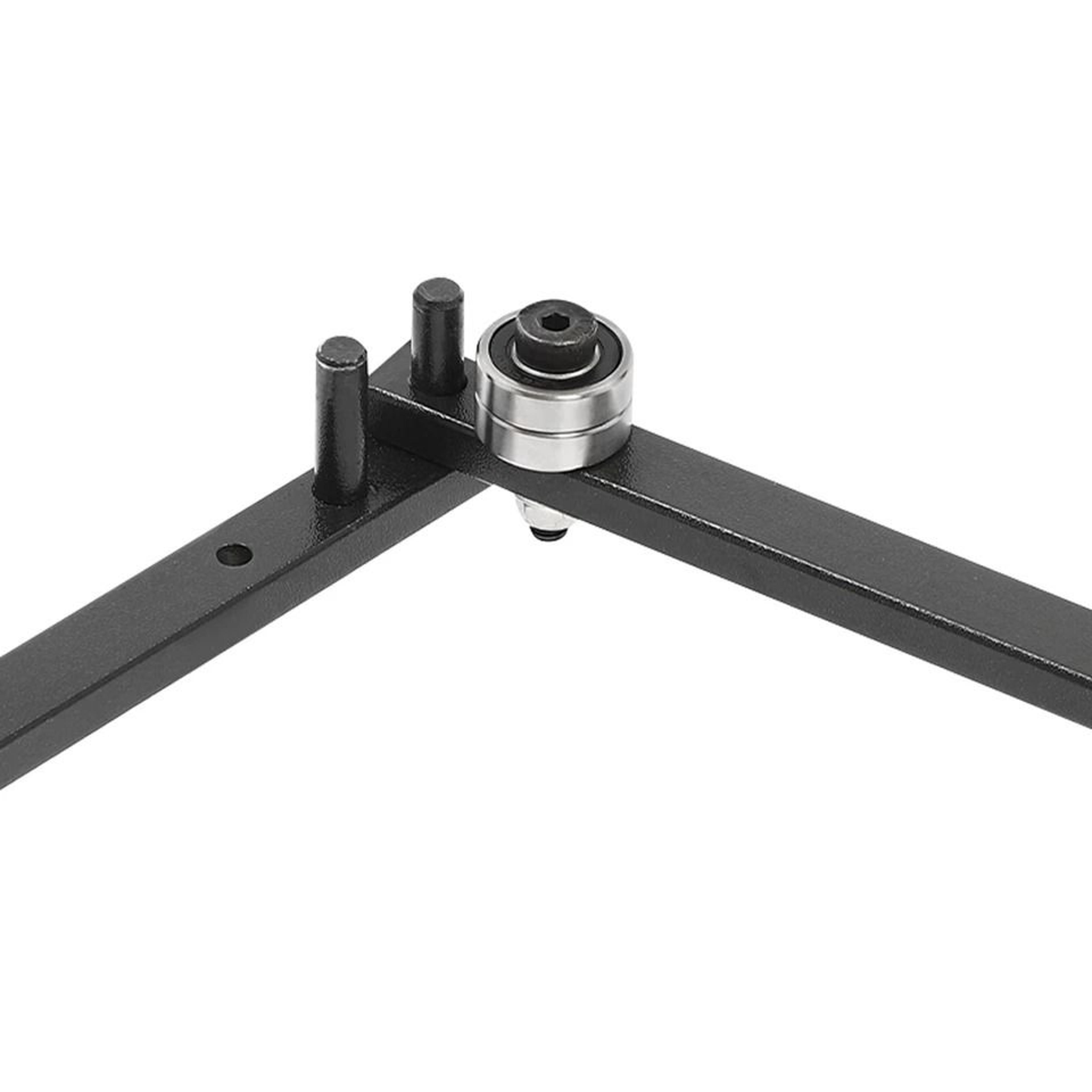 Manual Rod Bender  Flat Bar Bending Tool Heavy Duty Steel 1